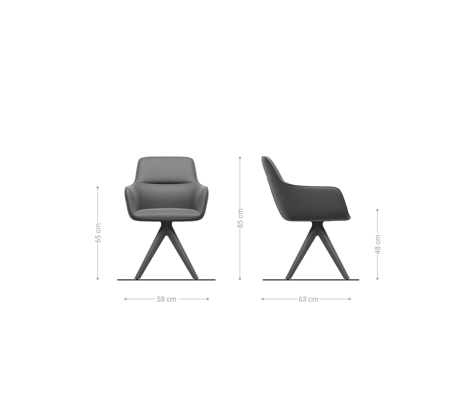 Esszimmerstuhl Pejo-Flex Echt-Leder Schwarz Holzgestell kantig Natur Taschenfederkern 5 Esszimmerstuhl Pejo-Flex Echt-Leder Schwarz Holzgestell kantig Natur Taschenfederkern 5