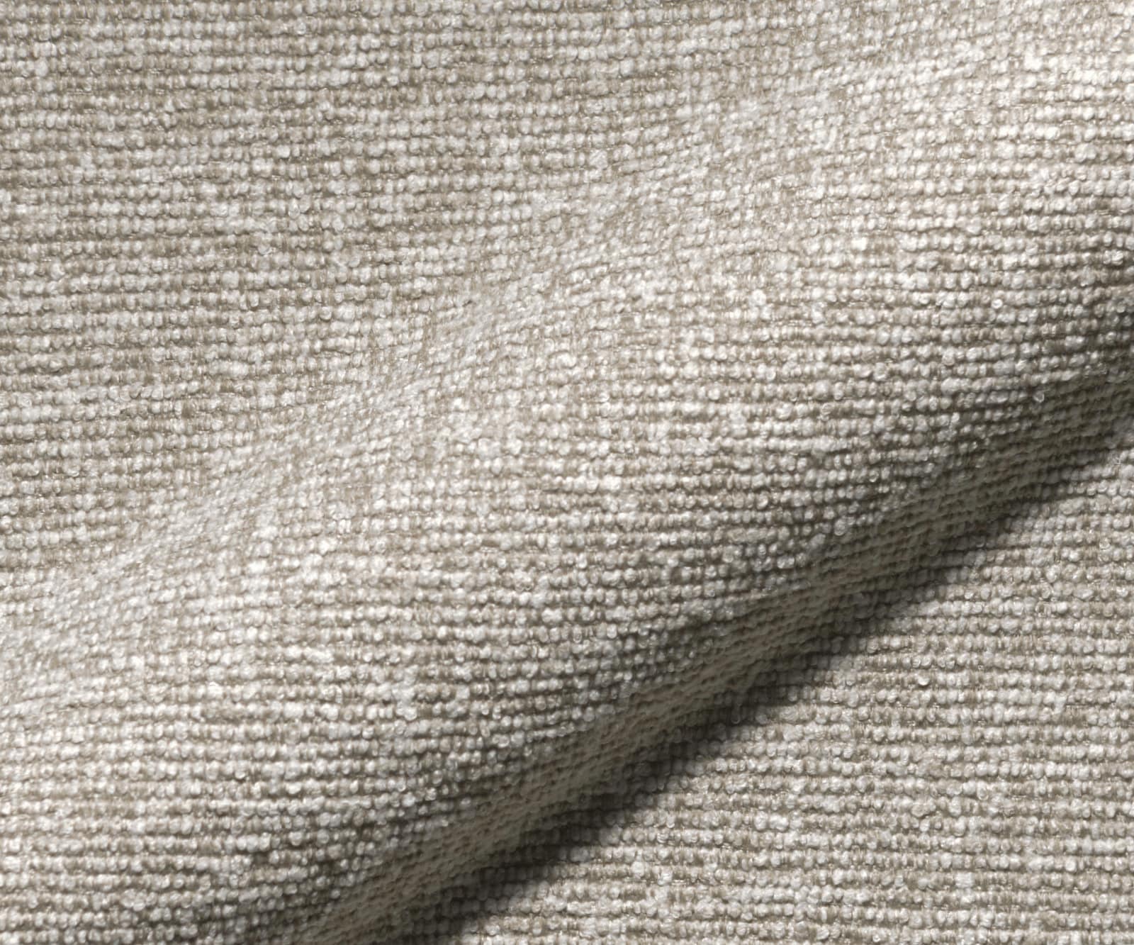 Barstuhl Luan-Flex Webstoff Soft Beige Drehfuß höhenverstellbar Metall Weiß 2