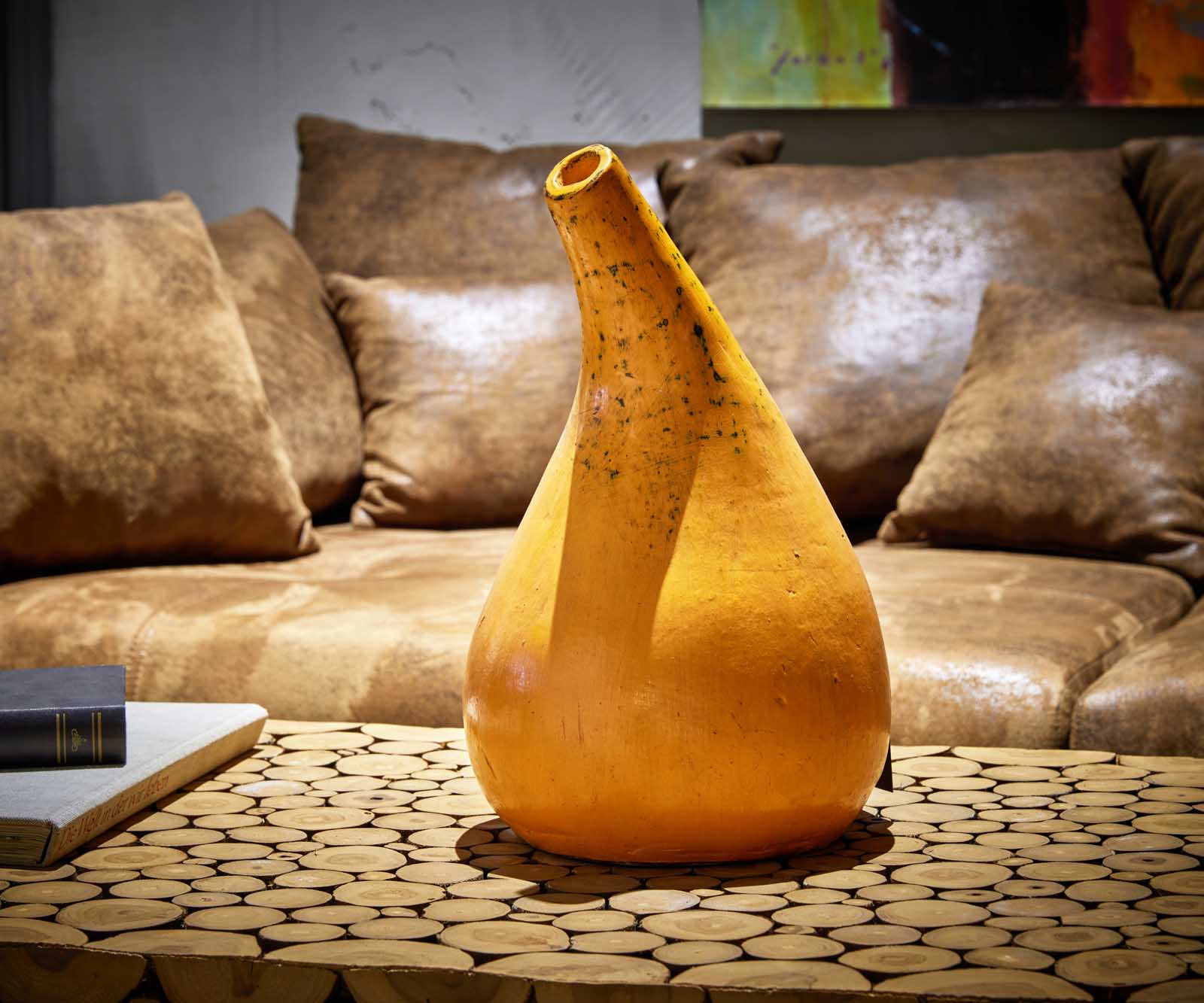 Vase Avocado 23x23x40 Terracota  Orange