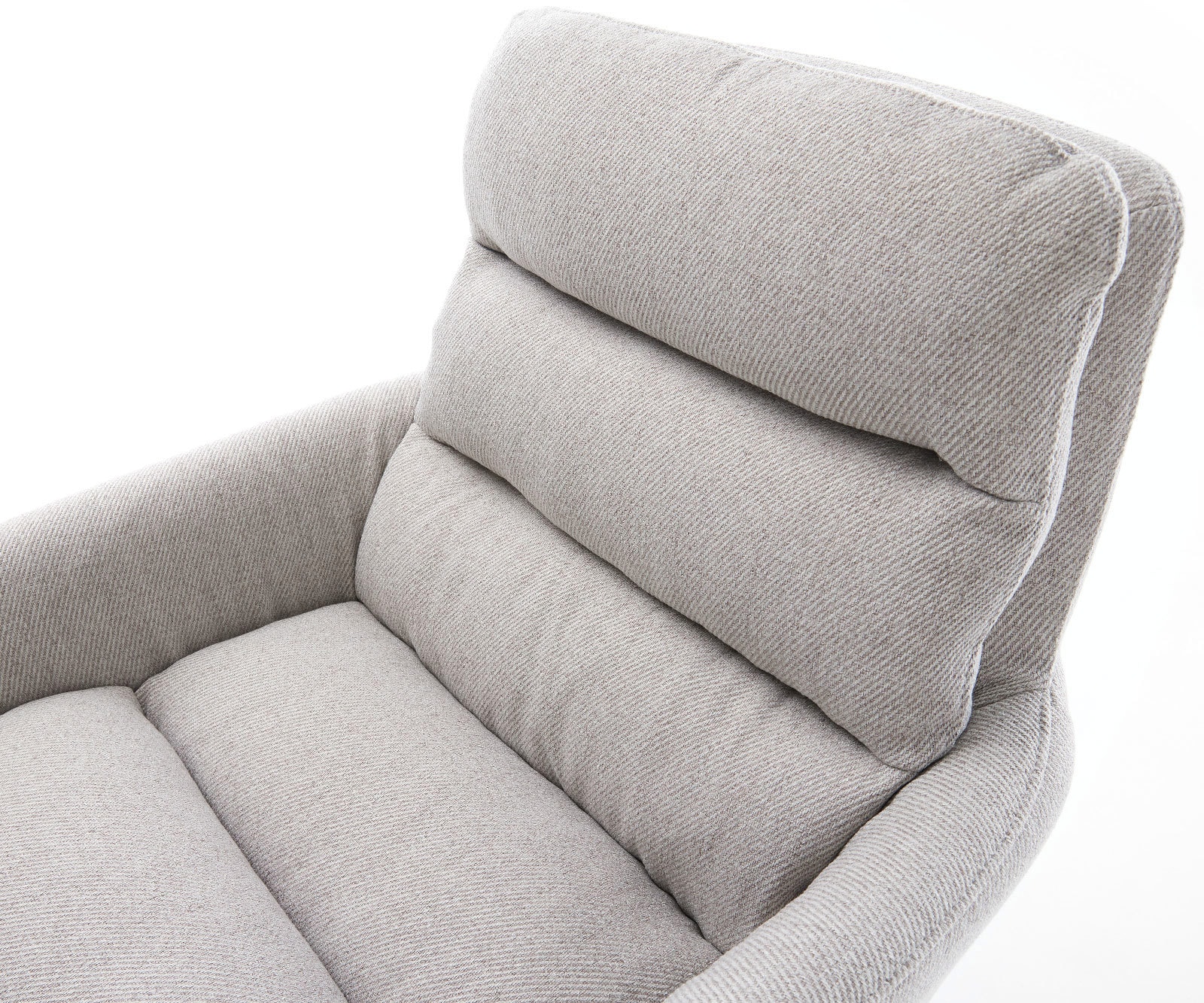 Freischwinger Abelia-Flex mit Armlehnen Stripes Hellgrau Freischwinger flach Edelstahl 3 Freischwinger Abelia-Flex mit Armlehnen Stripes Hellgrau Freischwinger flach Edelstahl 3