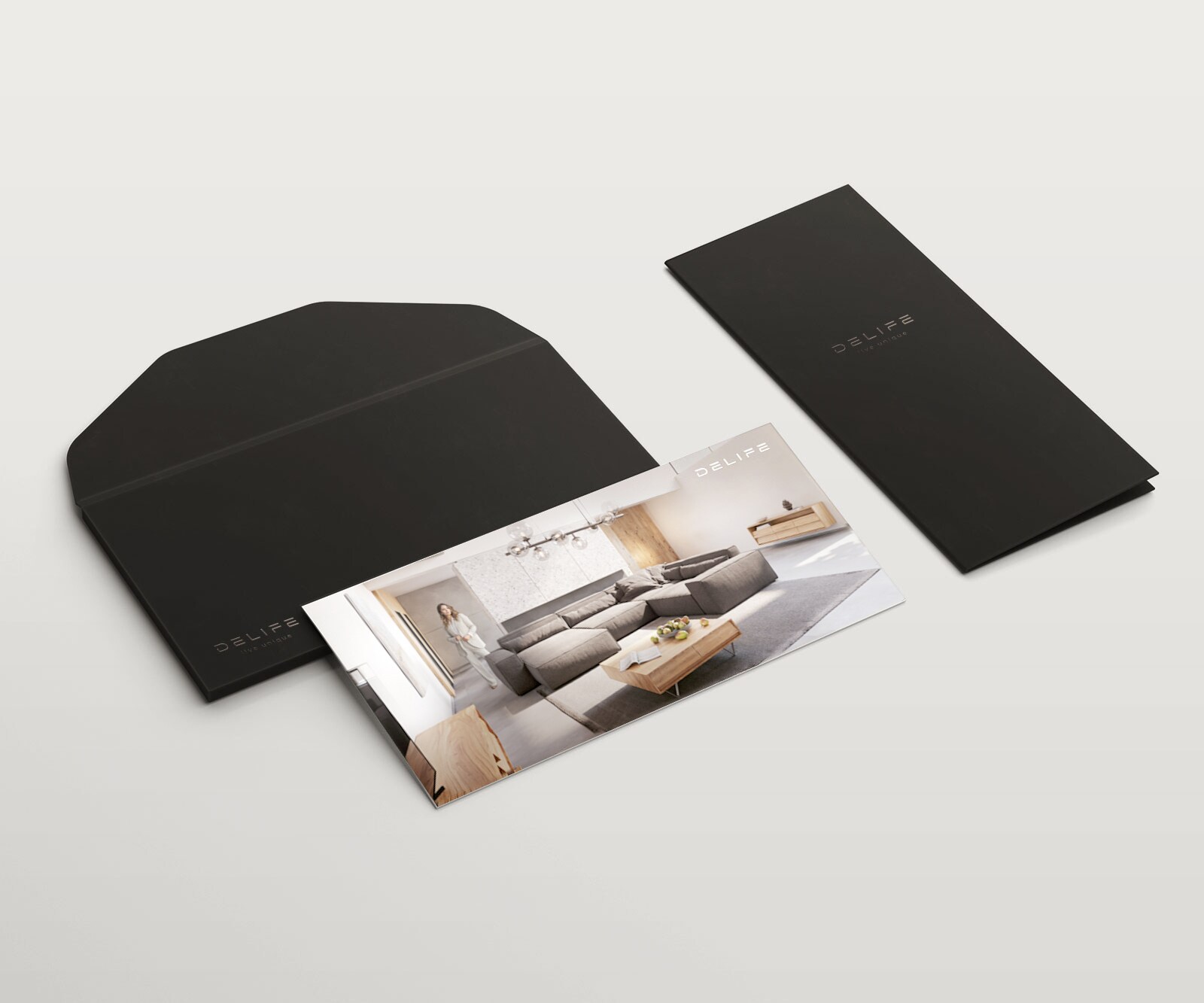 Geschenkgutschein inkl. hochwertigem Umschlag in Schwarz