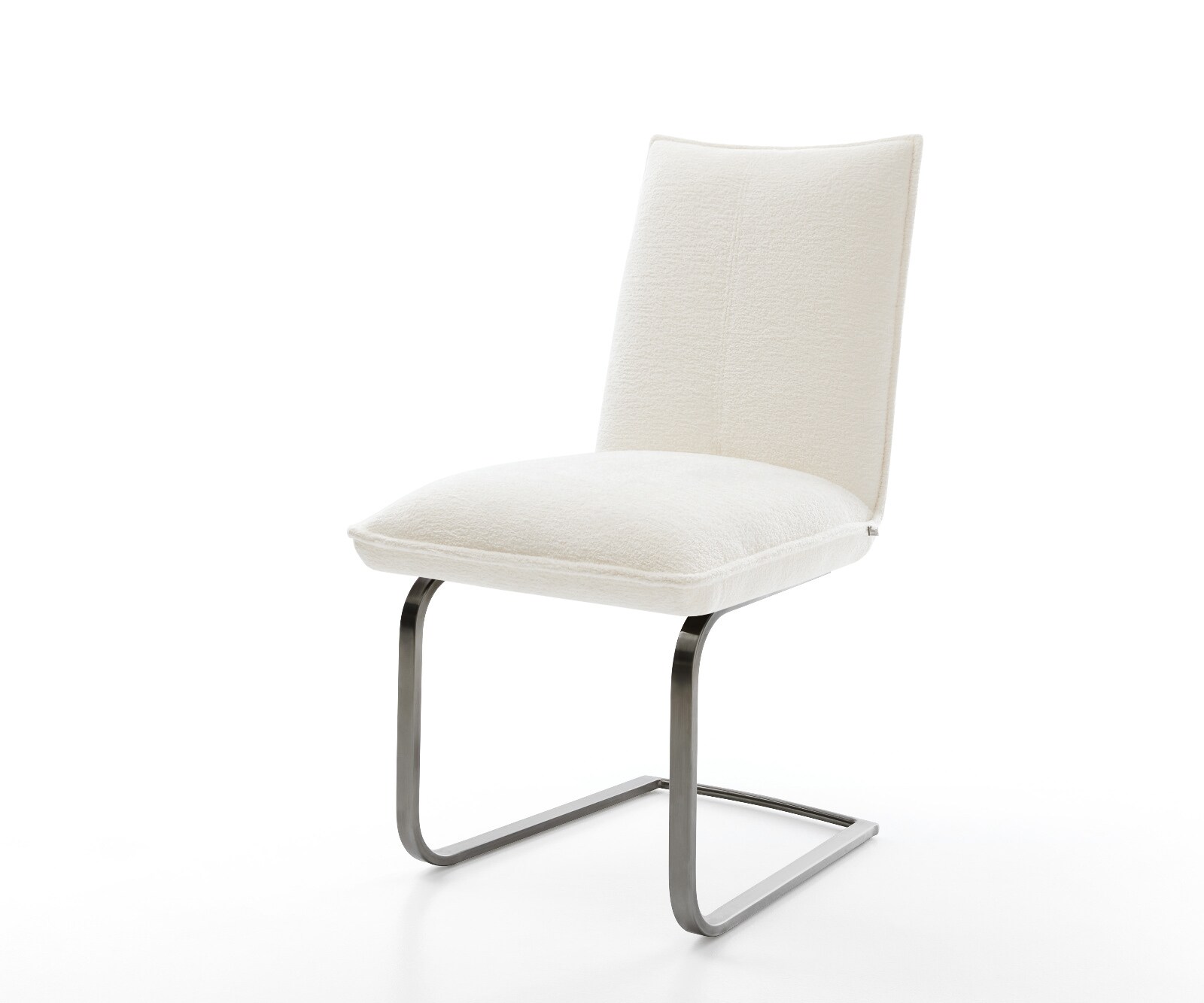 Freischwinger Lelio-Flex Bouclé Soft Beige Freischwinger flach Graphit Taschenfederkern 1