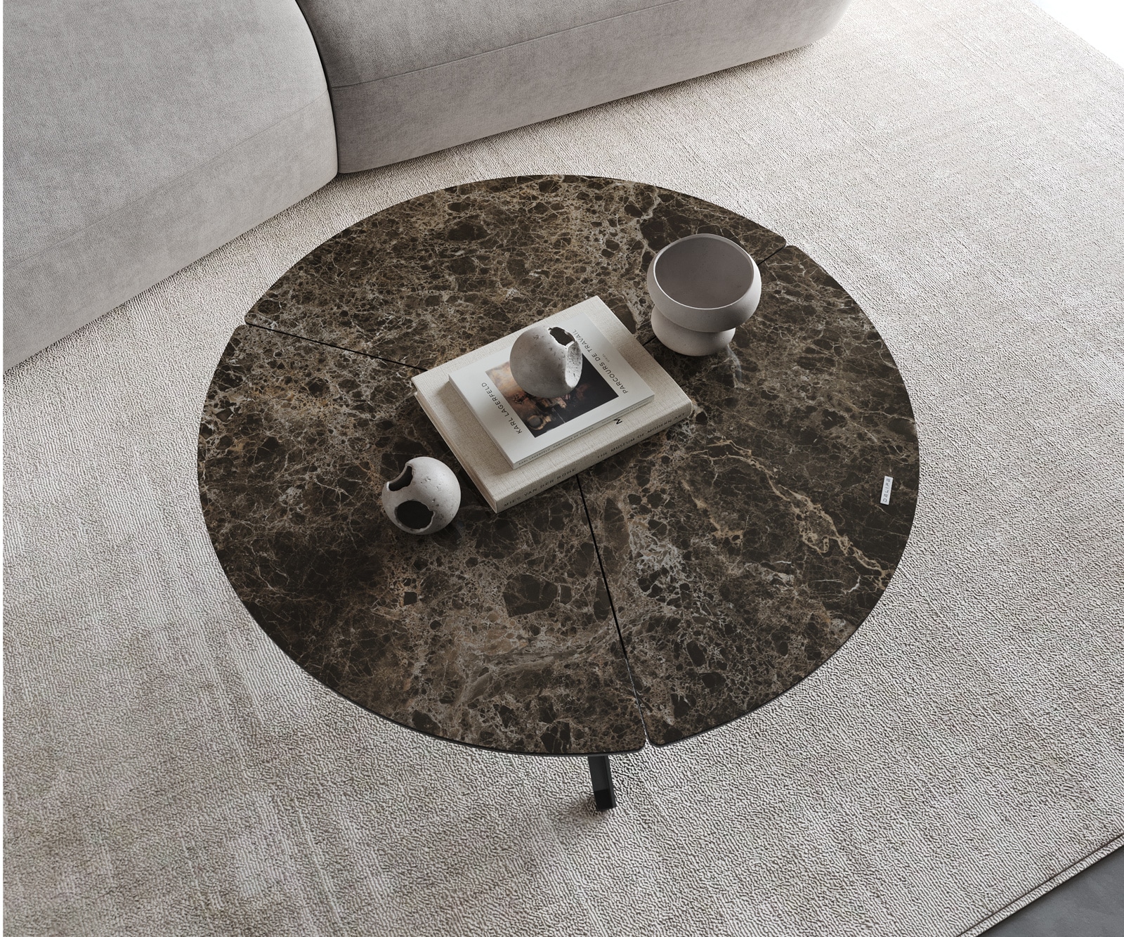 Couchtisch Delron 90x90 cm Keramik Laminam®Emperador Extra Lucidato Dunkelbraun Kreuzfuß Flach Metall Schwarz 2 Couchtisch Delron 90x90 cm Keramik Laminam®Emperador Extra Lucidato Dunkelbraun Kreuzfuß Flach Metall Schwarz 2