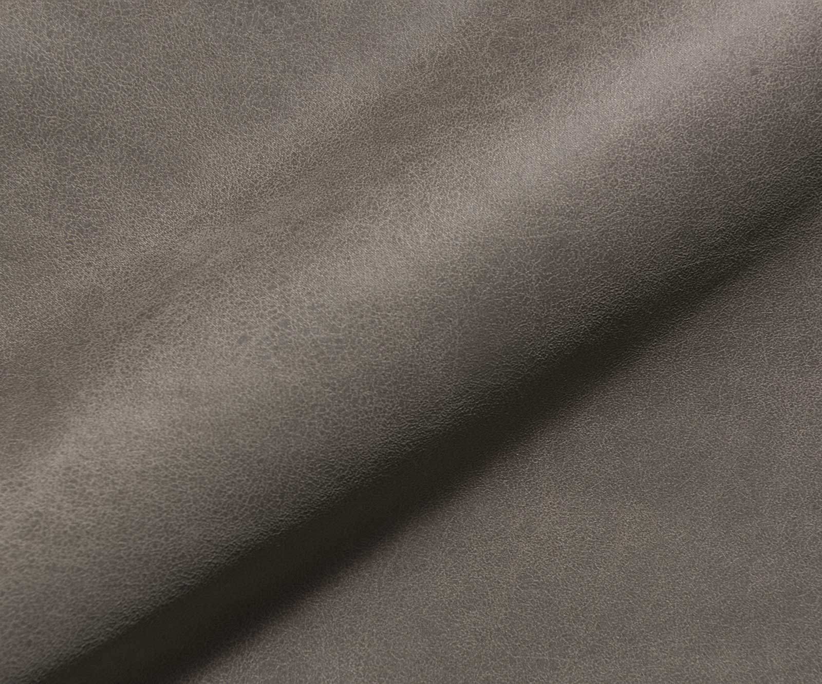 Esszimmerstuhl Abelia-Flex mit Armlehnen Mikrofaser Taupe Vintage Kreuzgestell konisch Edelstahl 3