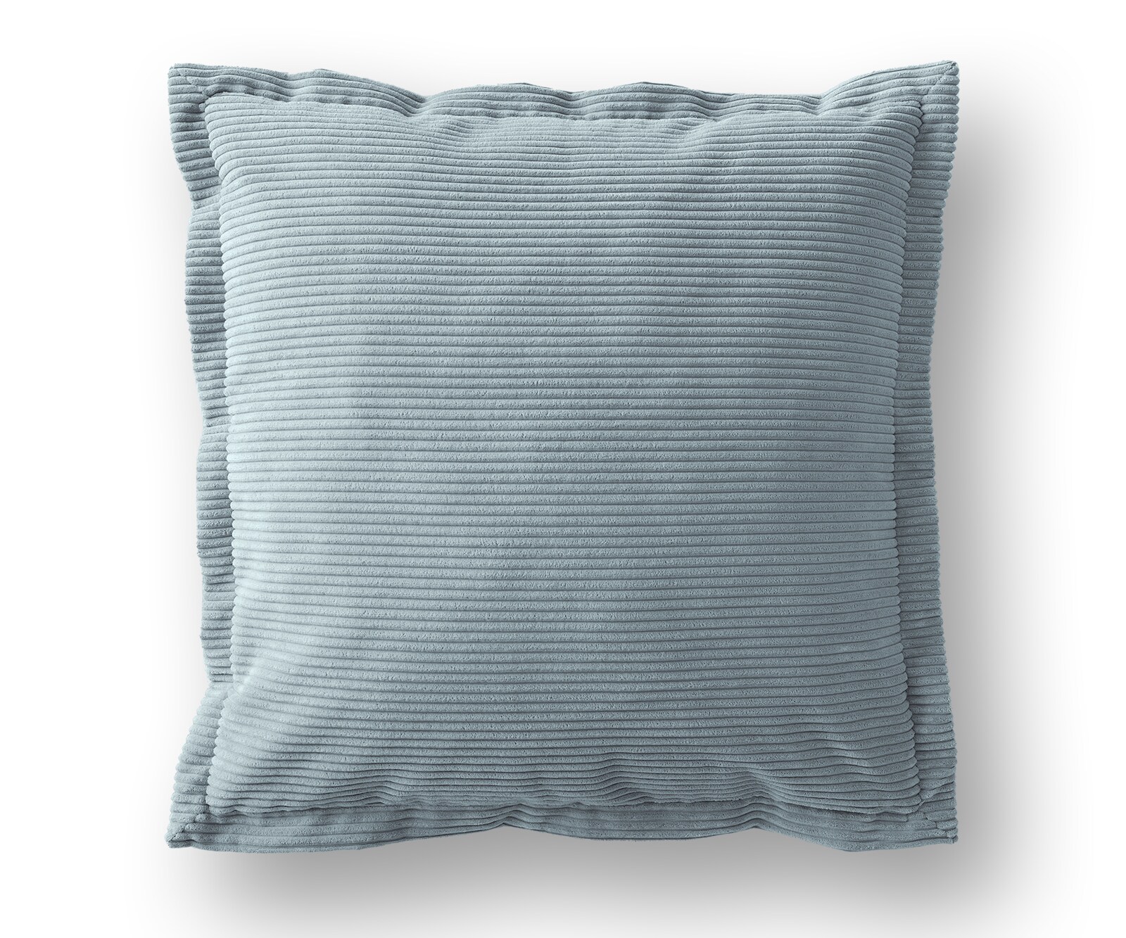 Wurfkissen Sirpio XL 85x85 Cord Pastellblau 1