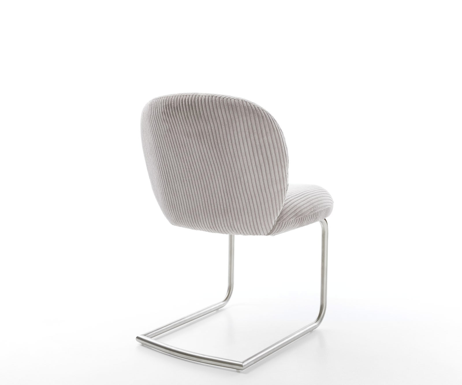 Freischwinger Nube-Flex Cord Silbergrau Freischwinger rund Edelstahl Taschenfederkern 4 Freischwinger Nube-Flex Cord Silbergrau Freischwinger rund Edelstahl Taschenfederkern 4