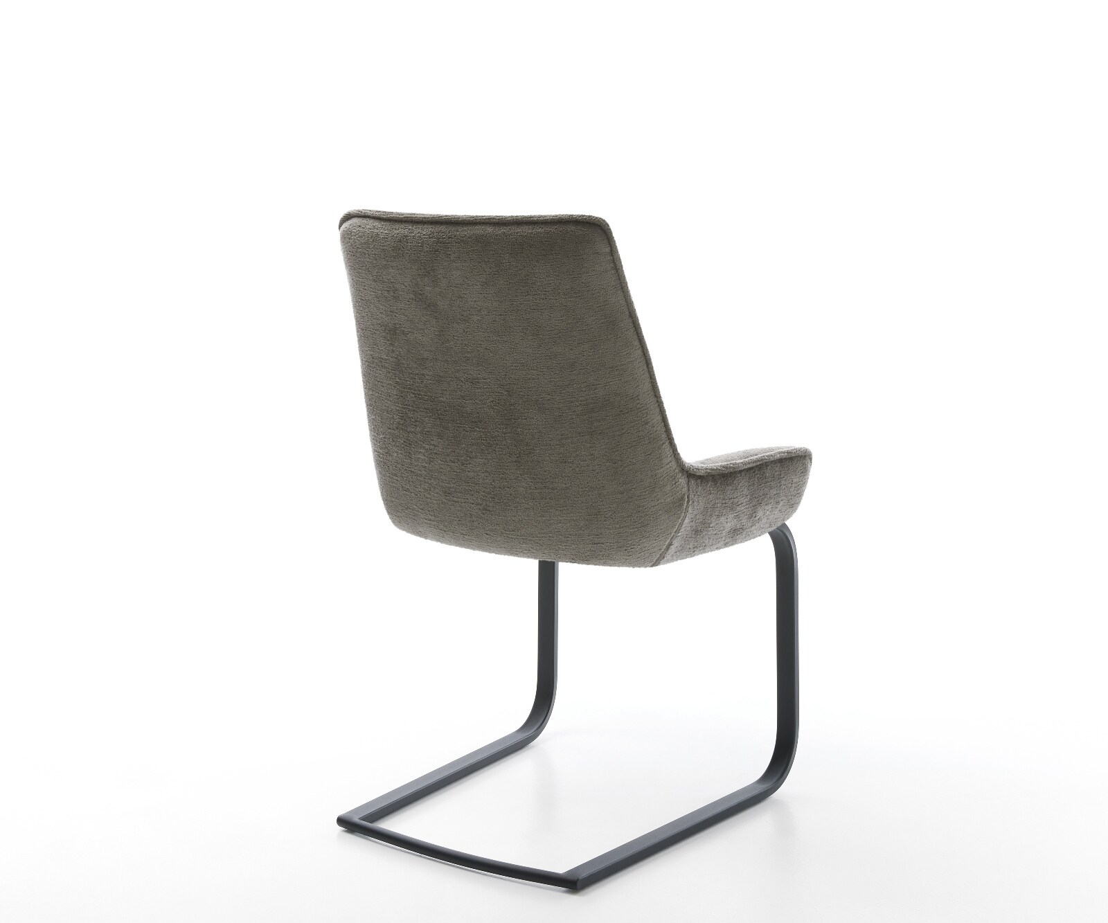 Freischwinger Taimi-Flex Bouclé Soft Schlamm Freischwinger flach Schwarz 5