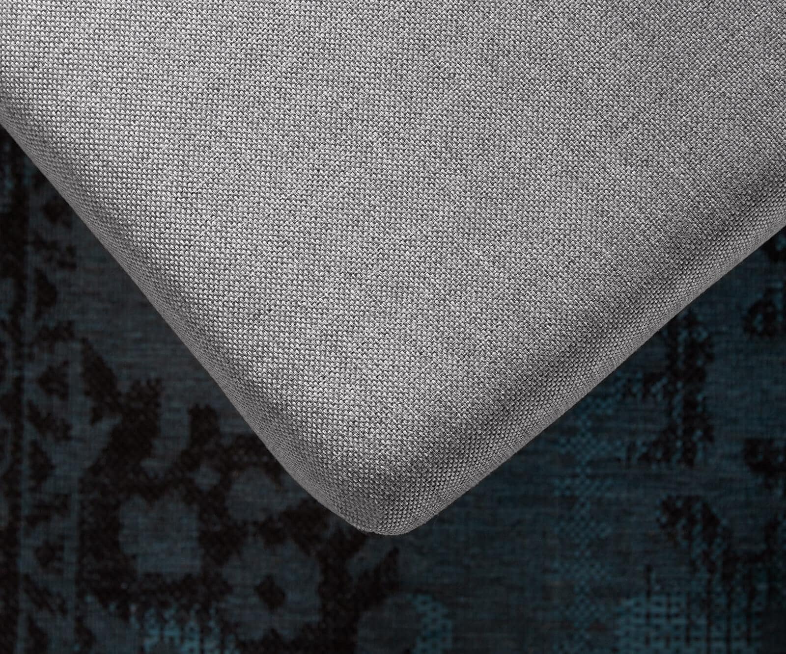 Hocker Clovis Grau B98 x T83 Grau Modul Flachgewebe 2 Hocker Clovis Grau B98 x T83 Grau Modul Flachgewebe 2