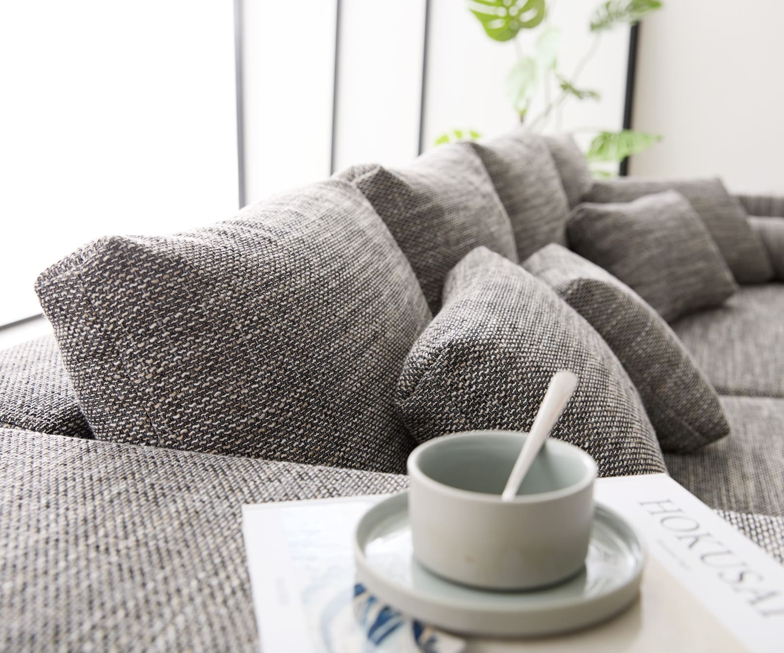 Big-Sofa Marbeya 290x110 cm Hellgrau mit Schlaffunktion 5 Big-Sofa Marbeya 290x110 cm Hellgrau mit Schlaffunktion 5