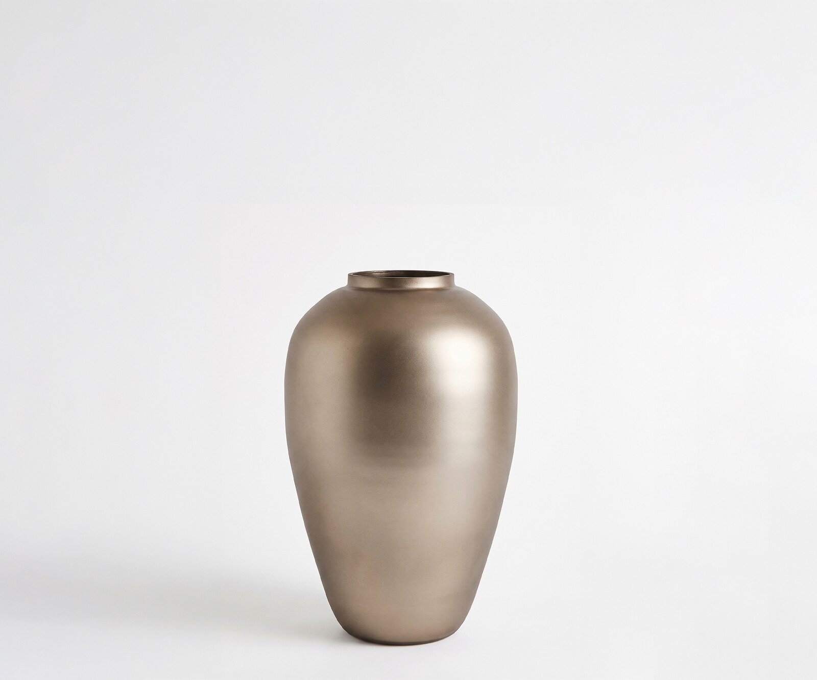 Vase Rondia l17 x P17 x H28 cm Verre Opal Soufflé à la bouche