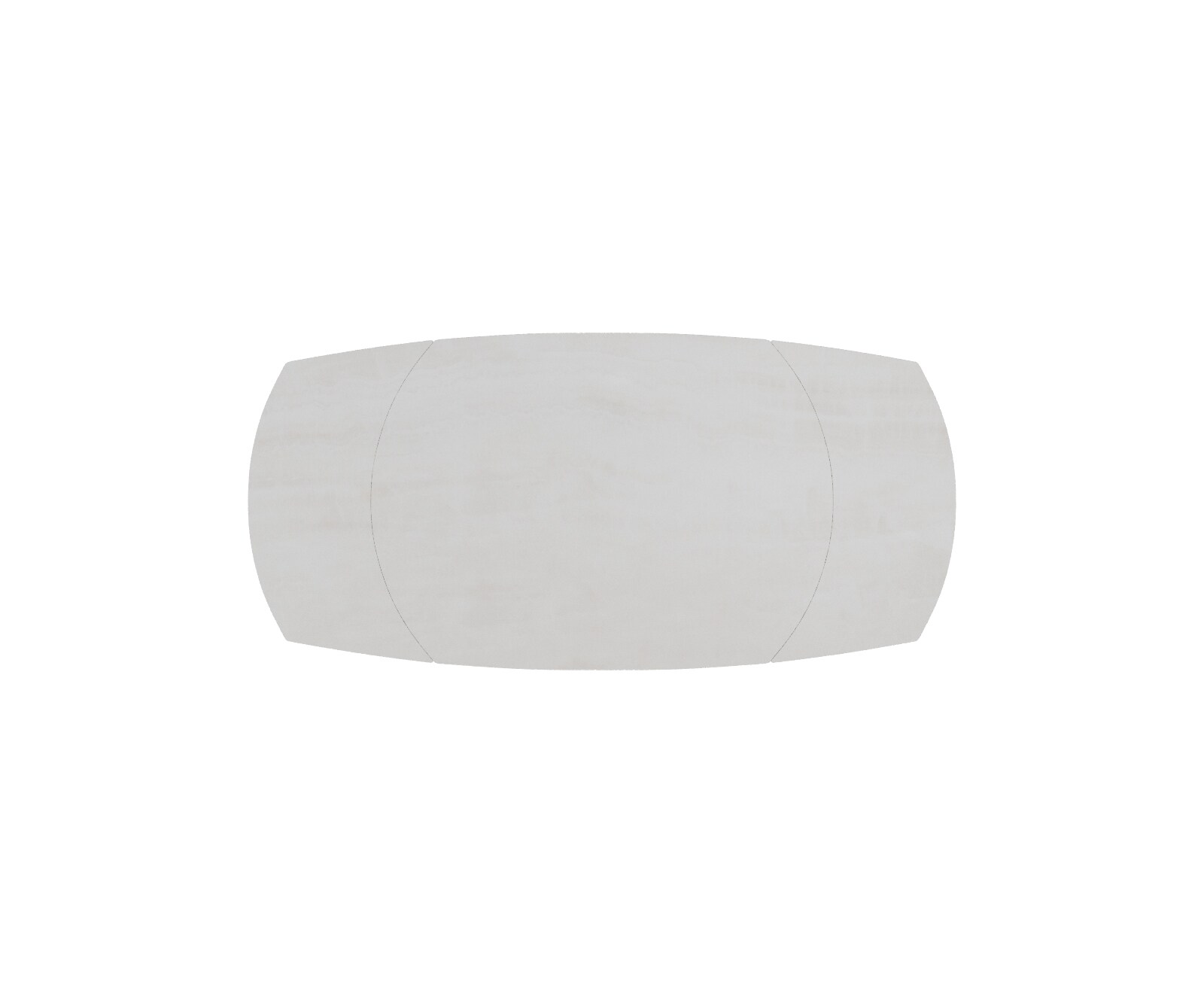 Esstischplatte Edge Boot 130-200x100 cm Keramik Onyx Champagne ausziehbar 2