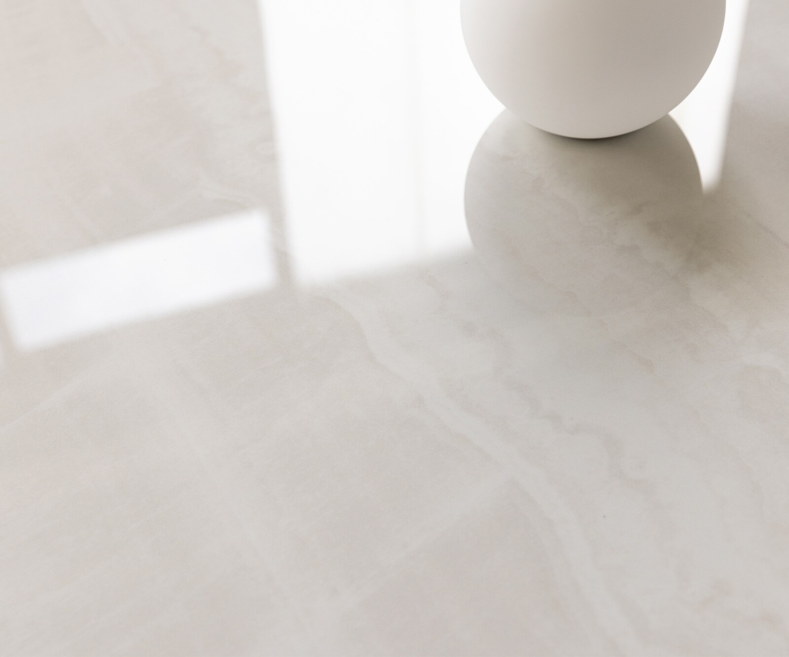 Esstisch Edge 300x100 cm Keramik Onyx Champagne Zenthara kantig Metall Schwarz 4