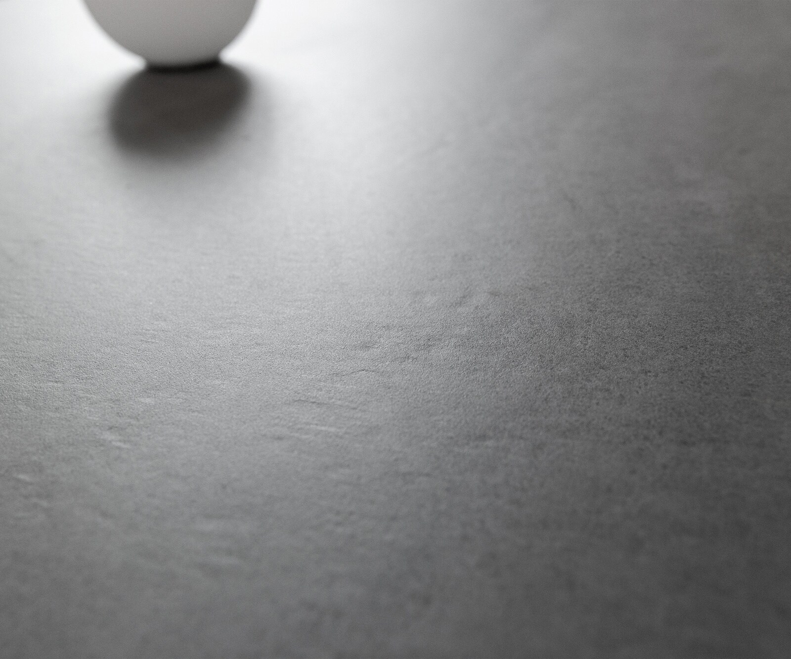 Couchtisch Edge Rund 90x90 cm Keramik Beton Grau Trive Metall Schwarz 4