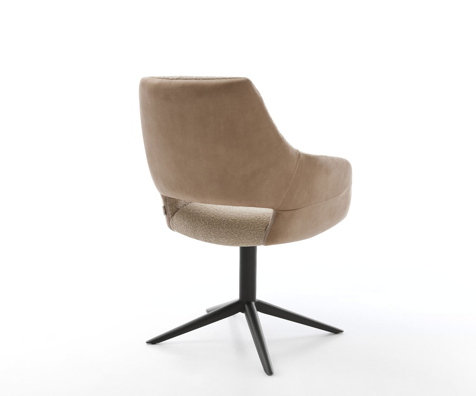 Drehstuhl Yago-Flex mit Armlehnen Materialmix Schlamm Fußkreuz Schwarz 360° drehbar Wippfunktion Taschenfederkern 4 Drehstuhl Yago-Flex mit Armlehnen Materialmix Schlamm Fußkreuz Schwarz 360° drehbar Wippfunktion Taschenfederkern 4