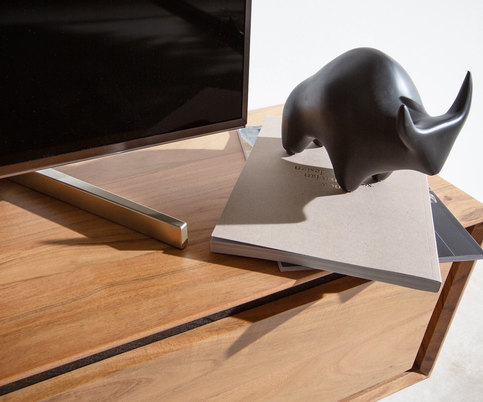 Lowboard Stonegrace 175 cm Akazie Natur 2 Türen 1 Fach 1 Schublade Steinfurnier schwebend 4 Lowboard Stonegrace 175 cm Akazie Natur 2 Türen 1 Fach 1 Schublade Steinfurnier schwebend 4