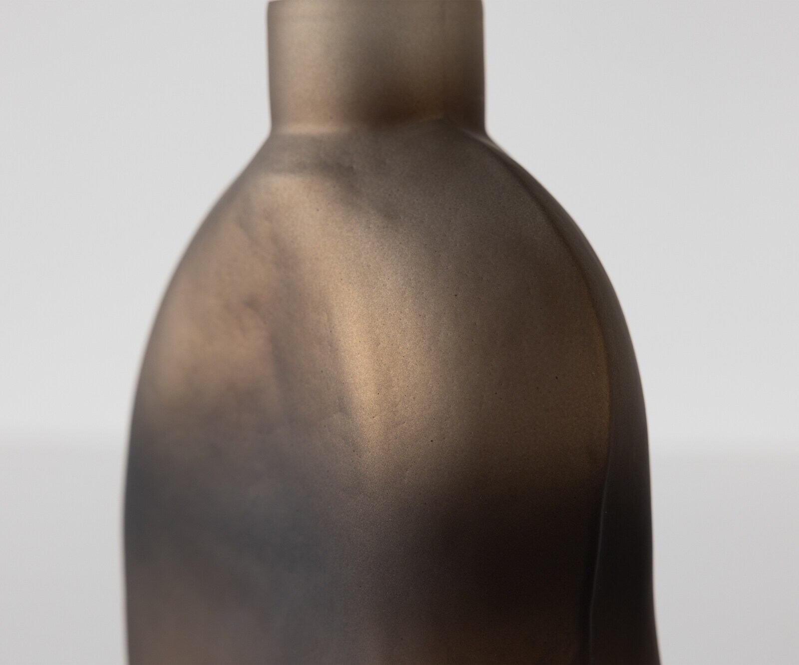 Vase Mireva B15 x T9 x H27 cm Glas Aurum Mundgeblasen 5