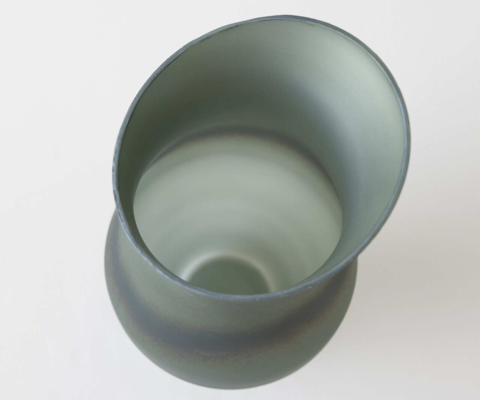 Vase Curvia B18 x T11 x H41 cm Glas Aurora Mundgeblasen 4