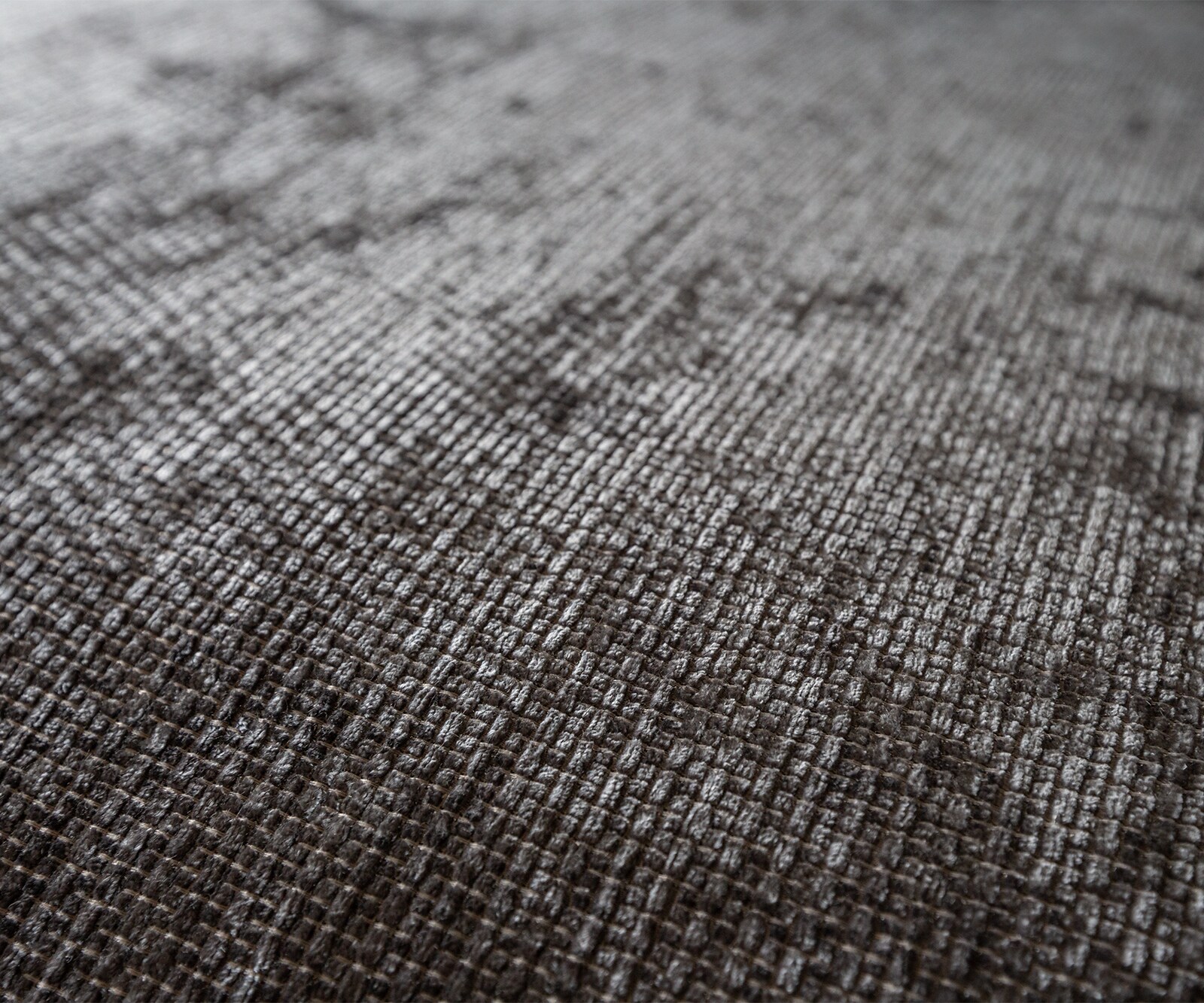 Ecksofa Sottil 290 x 165cm Chenille Anthrazit Recamiere links 2