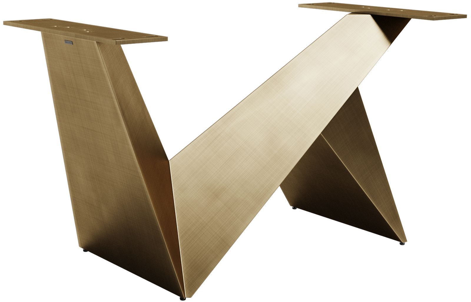 Tischgestell Origami Metallic Gold
