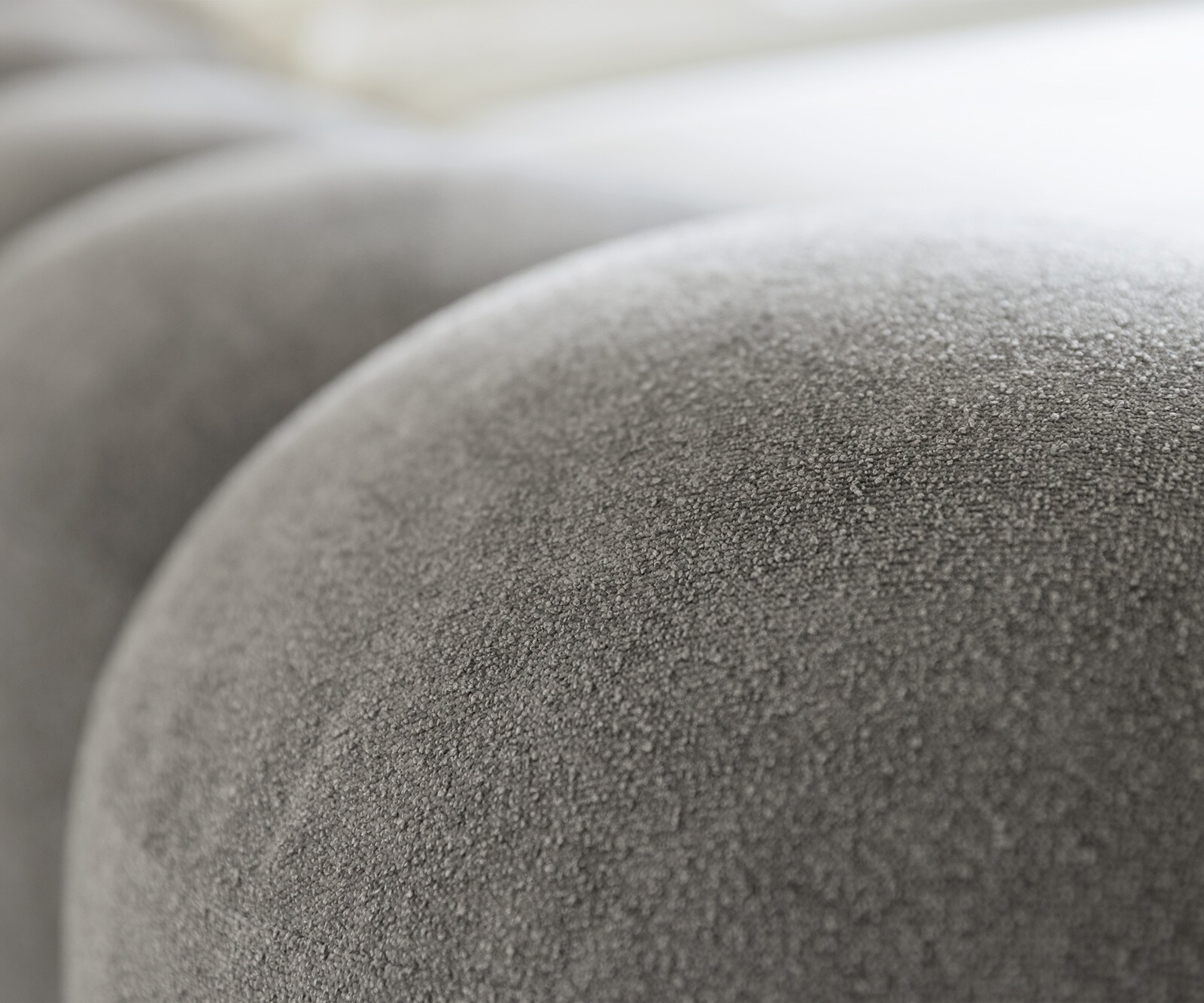 Polsterbettgestell Perlla 180x200 cm Strukturstoff Soft Grau 4