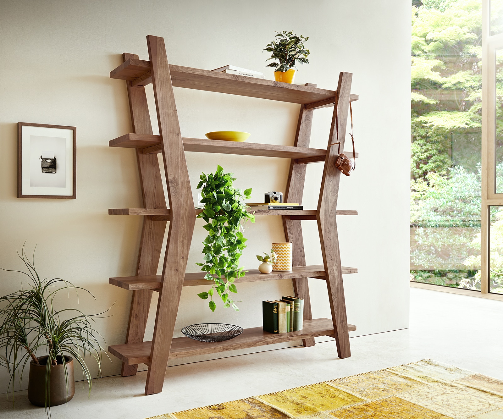 Regal Xanthios 170x40 cm Akazie Braun Regal Xanthios 170x40 cm Akazie Braun