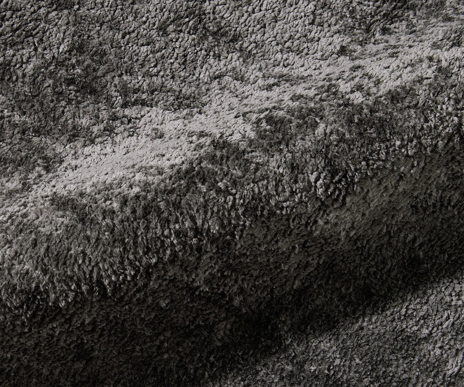 Polsterbettgestell Shona 180x200 cm Teddystoff Grau 2