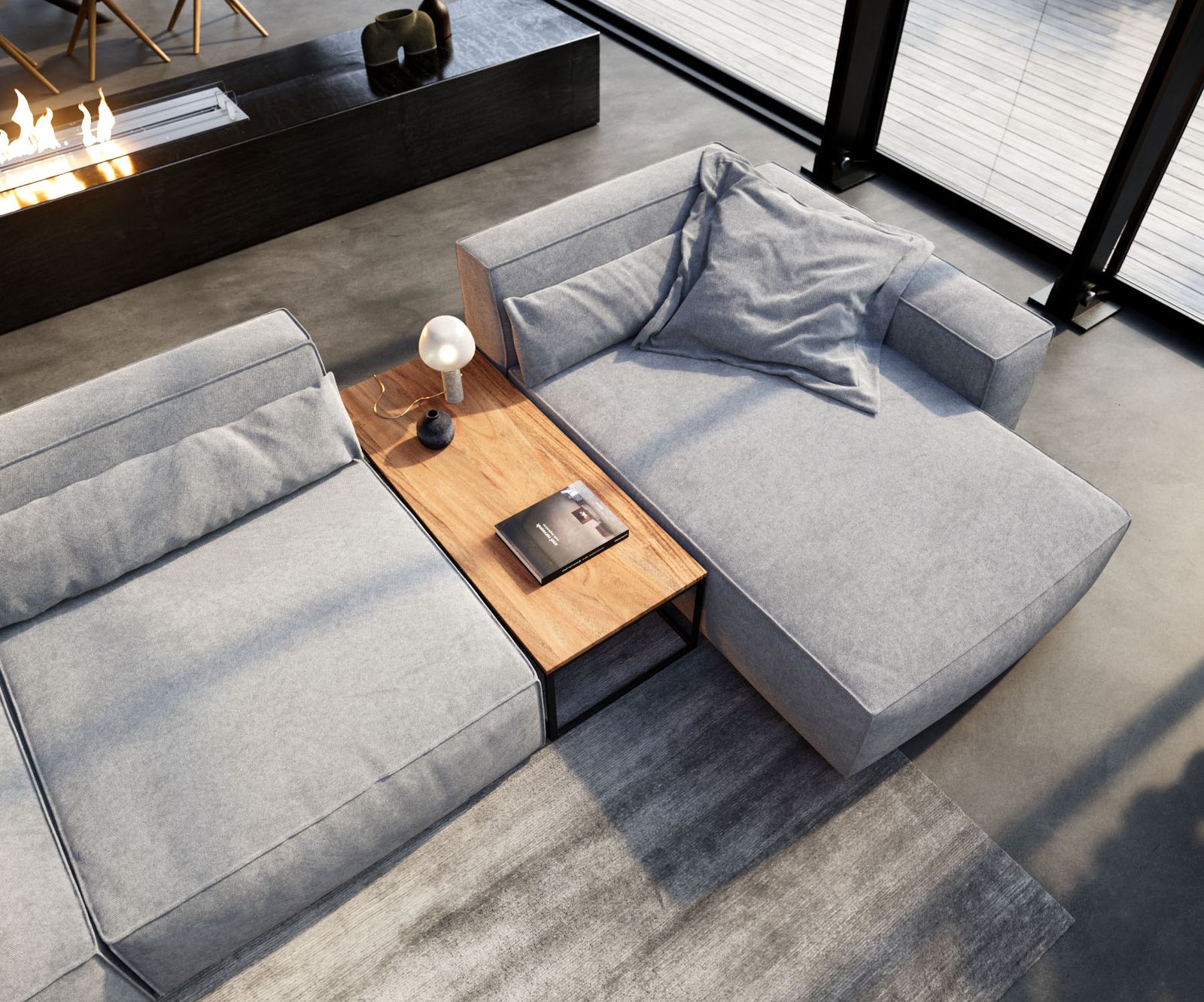 Couchtisch Tatius 120x50 Akazie Natur Gestell schwarz passend zu Sofa Sirpio 3 Couchtisch Tatius 120x50 Akazie Natur Gestell schwarz passend zu Sofa Sirpio 3