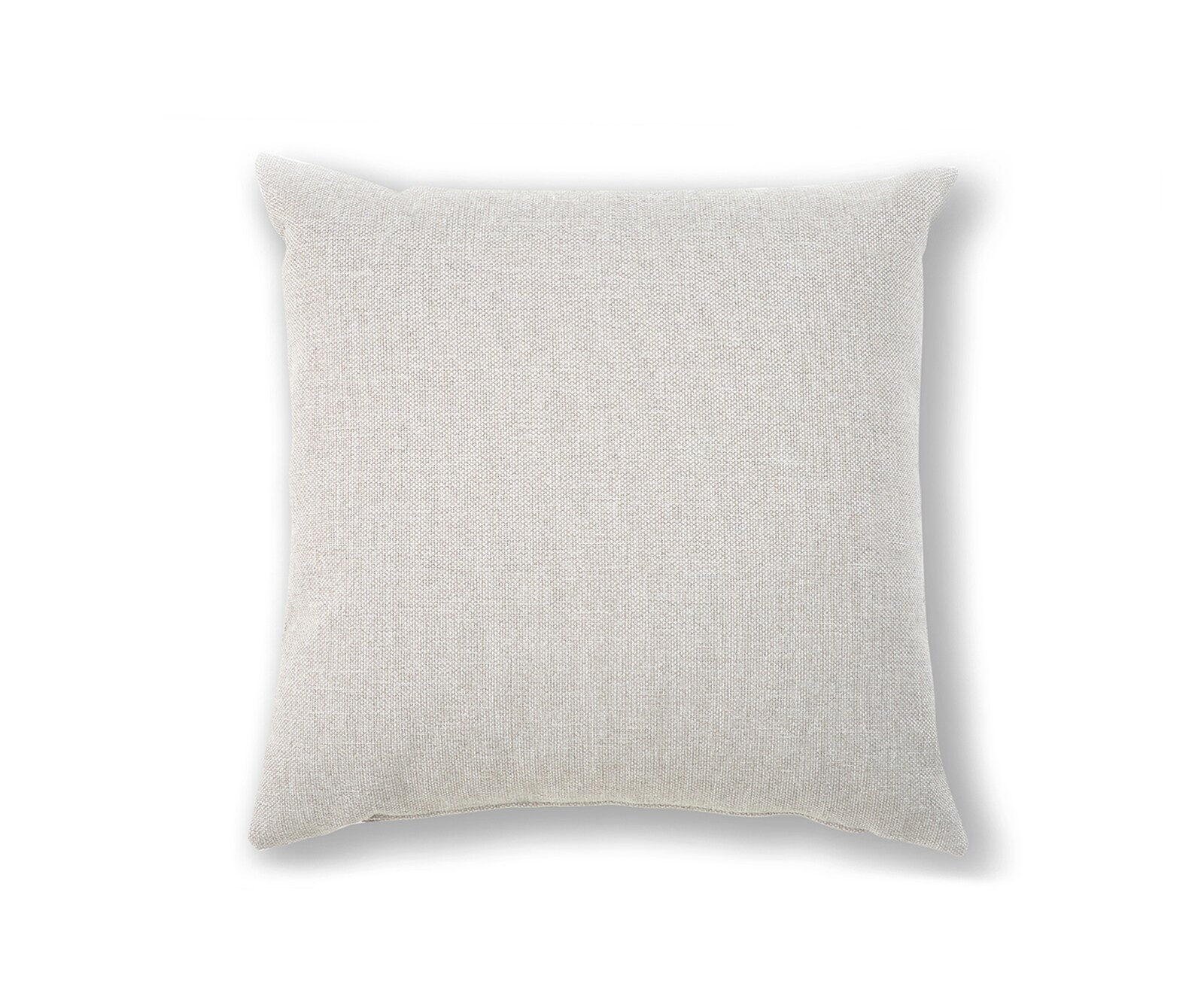 Kissen Dalma 50x50 cm Flachgewebe Hellgrau 1