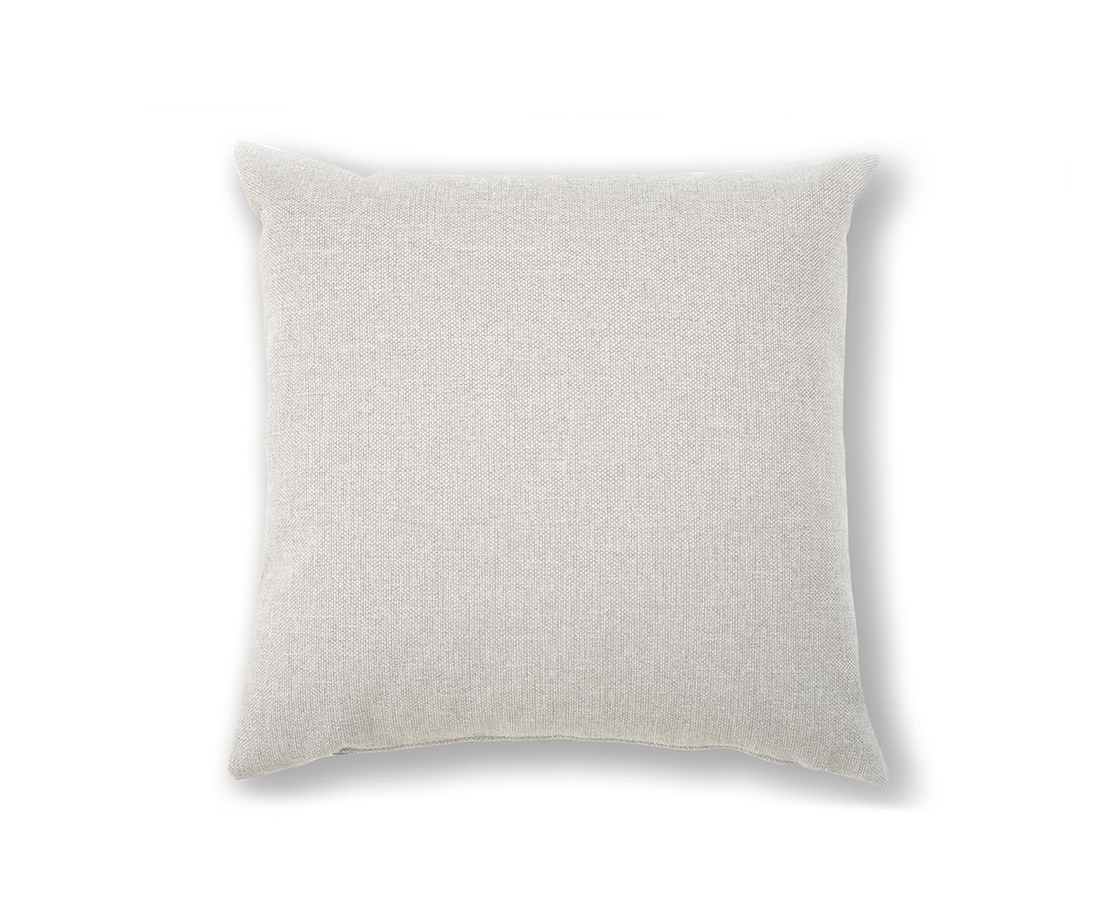 Kissen Dalma 50x50 cm Flachgewebe Hellgrau 2