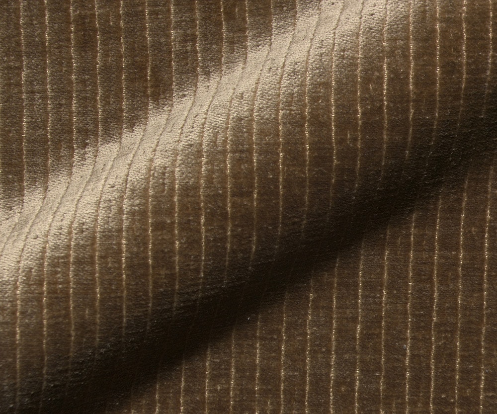 Stoffmuster Chenille Gold
