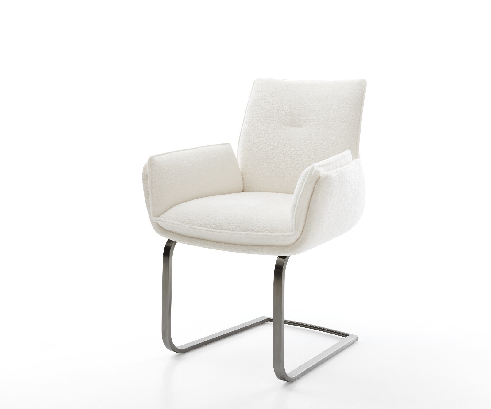 Freischwinger Nela-Flex Bouclé Soft Beige Freischwinger flach Graphit