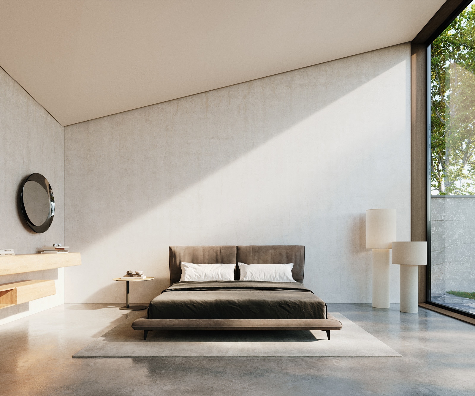 Polsterbettgestell Cusino 180x200 cm Mikrofaser Taupe Vintage 3 Polsterbettgestell Cusino 180x200 cm Mikrofaser Taupe Vintage 3