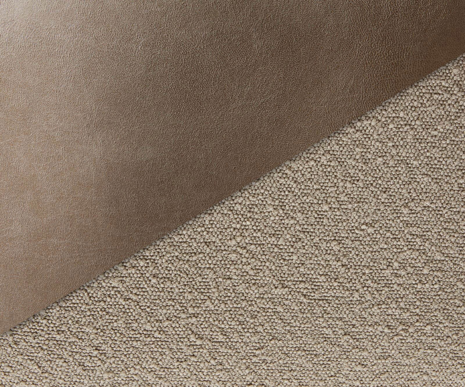 Drehstuhl Vinka-Flex mit Armlehnen Materialmix Schlamm Holzgestell kantig Natur 180° drehbar Taschenfederkern 2