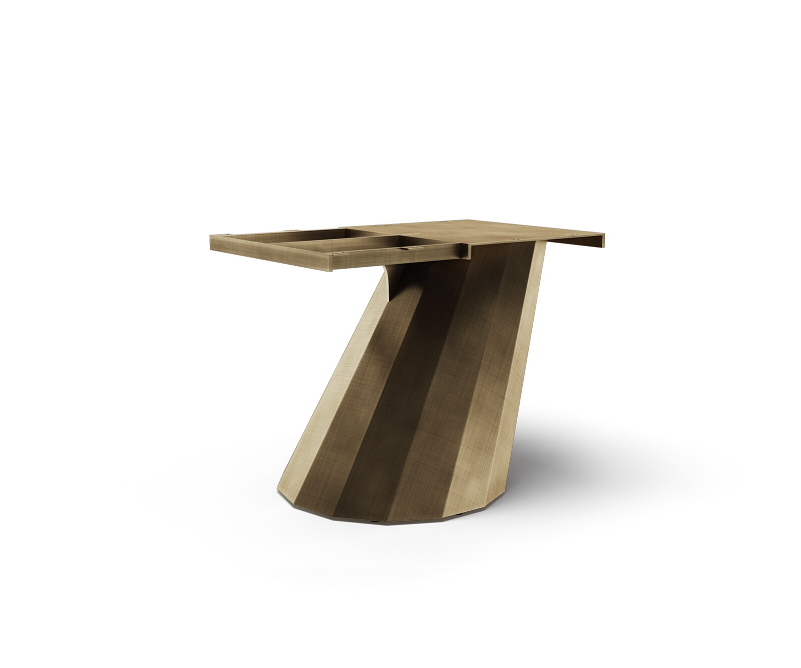 Tischgestell Parabel Metallic Gold