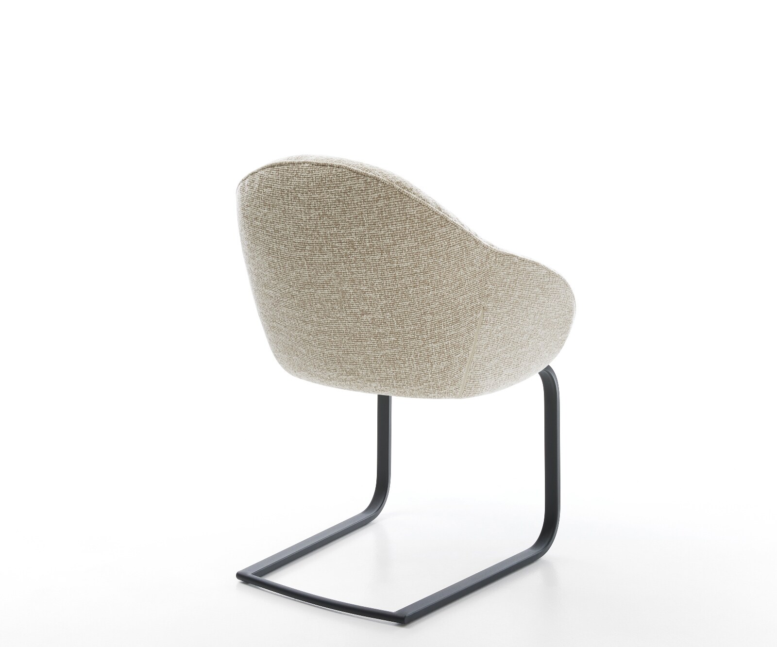 Freischwinger Gaio-Flex Webstoff Soft Beige Freischwinger flach Schwarz 4