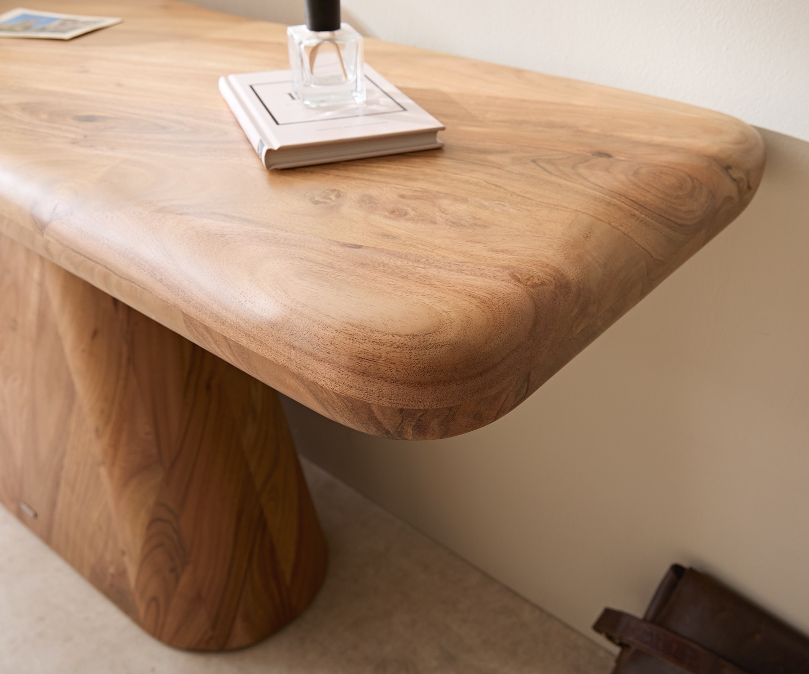 Konsolentisch Suva 180x45 cm Akazie Natur 3 Konsolentisch Suva 180x45 cm Akazie Natur 3