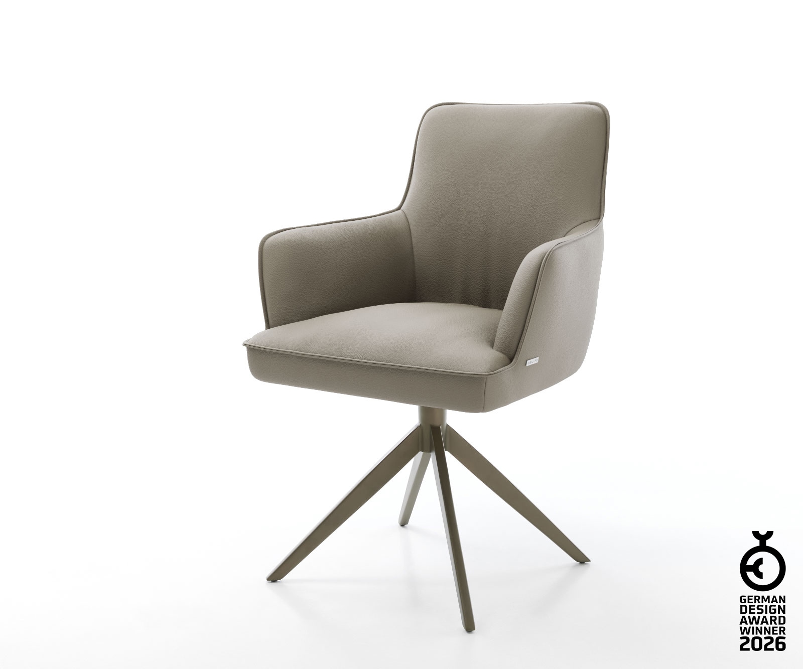 Esszimmerstuhl Heira-Flex mit Armlehnen Taschenfederkern 3