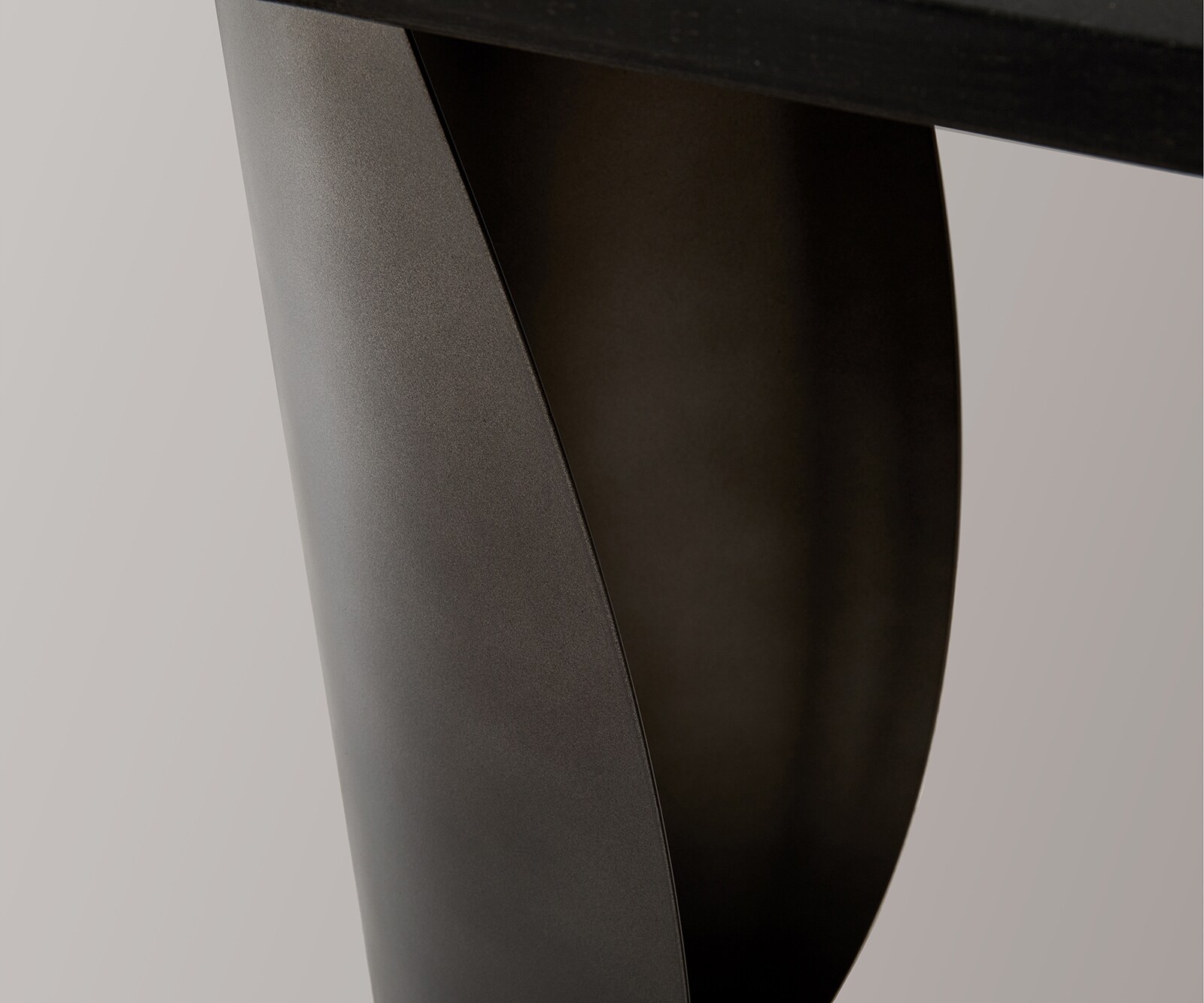 Konsolentisch Solena 135x40 cm Marmor Schwarz Silber Metall Black Antique 5