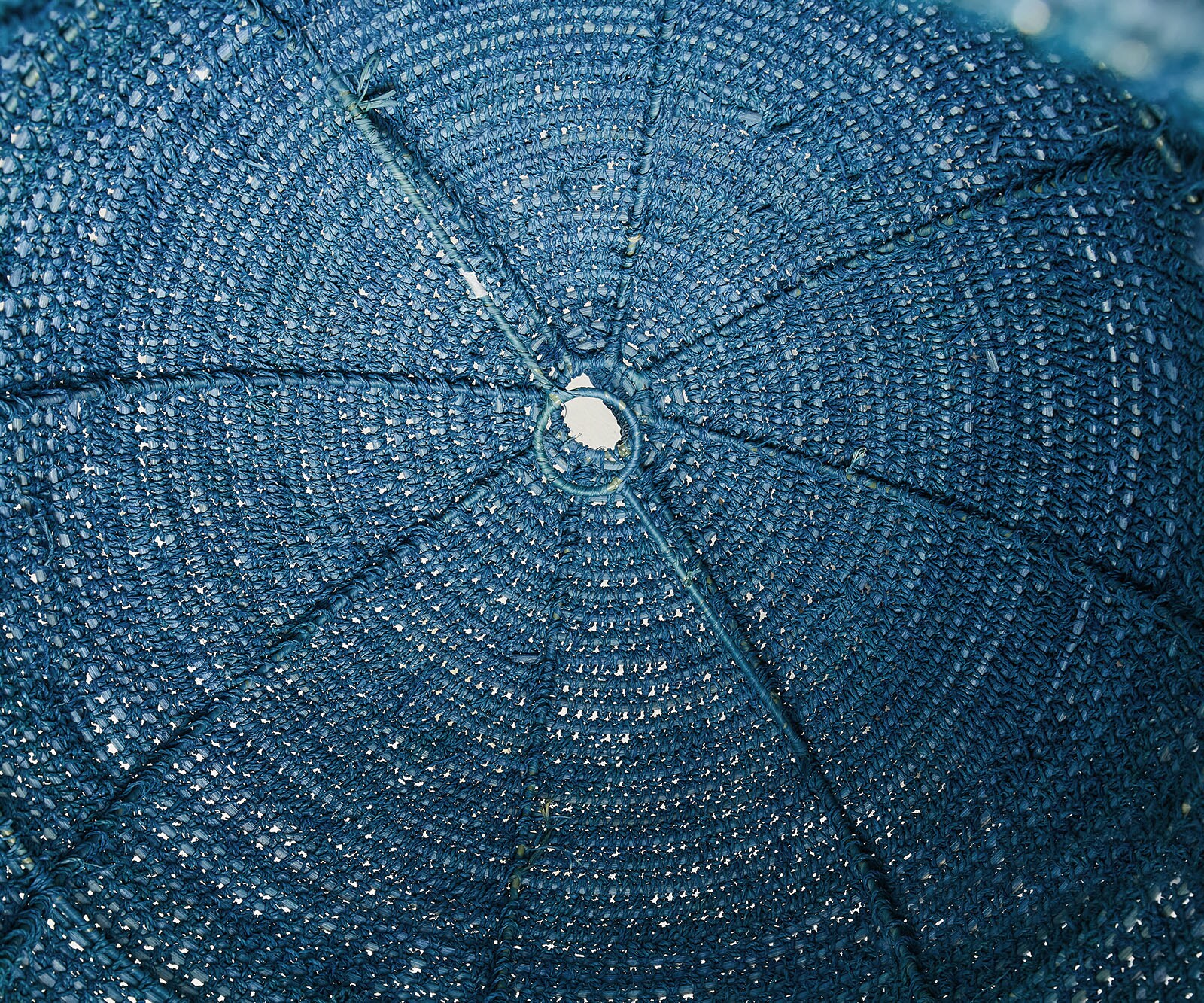 Lampenschirm Kubu-Kubu Ø 75x90 cm Violett  aus Wasserhyazinthe 1