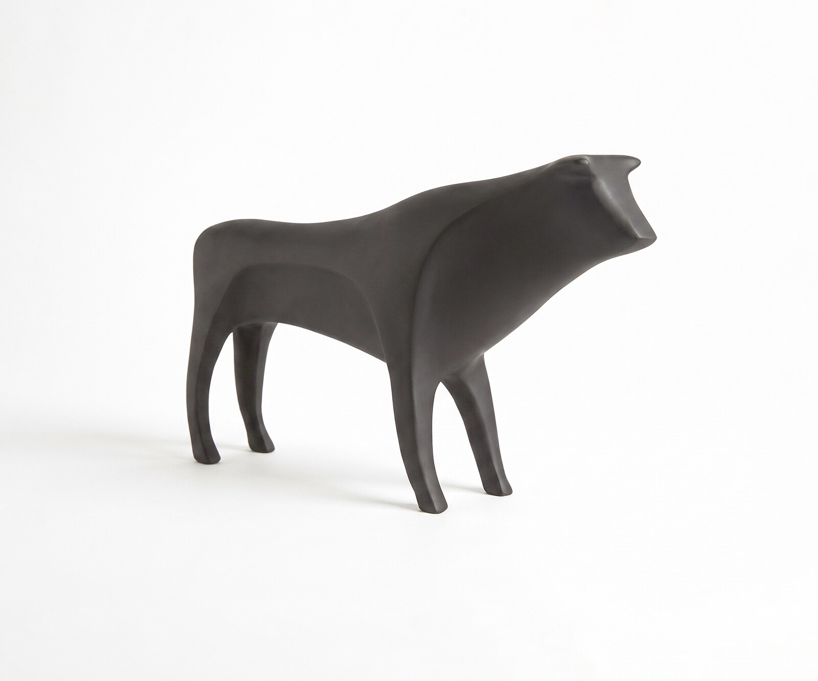 Figurine Minos l8 x P36 x H23 cm Aluminium Basalt Moulée