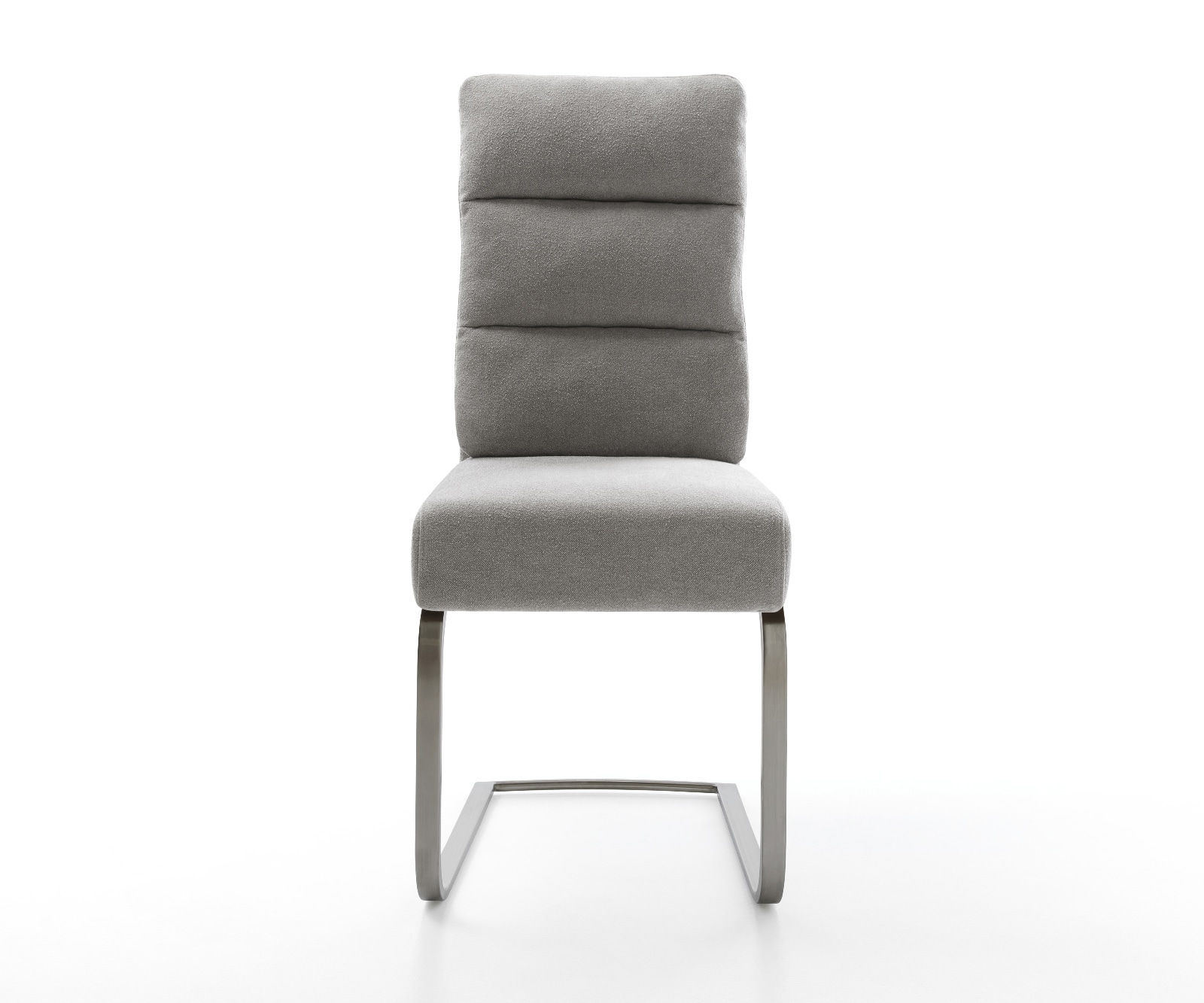 Freischwinger Pela-Flex Strukturstoff Soft Grau Freischwinger flach Graphit Taschenfederkern 1