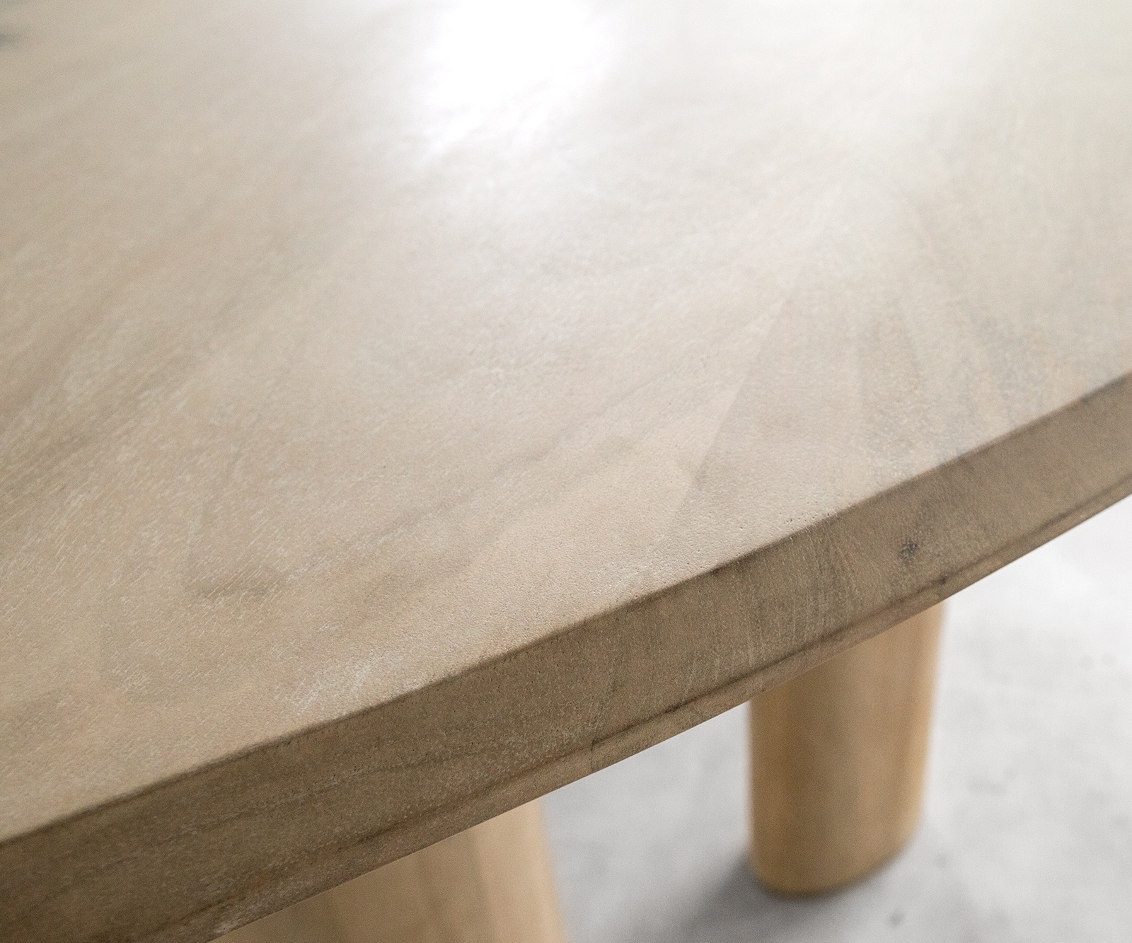 Esstisch Widoa 200x120 cm Mango White Wash 7