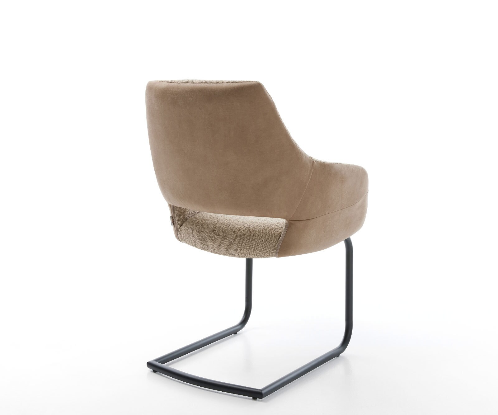 Freischwinger Yago-Flex mit Armlehnen Materialmix Schlamm Freischwinger rund Schwarz Taschenfederkern 4 Freischwinger Yago-Flex mit Armlehnen Materialmix Schlamm Freischwinger rund Schwarz Taschenfederkern 4