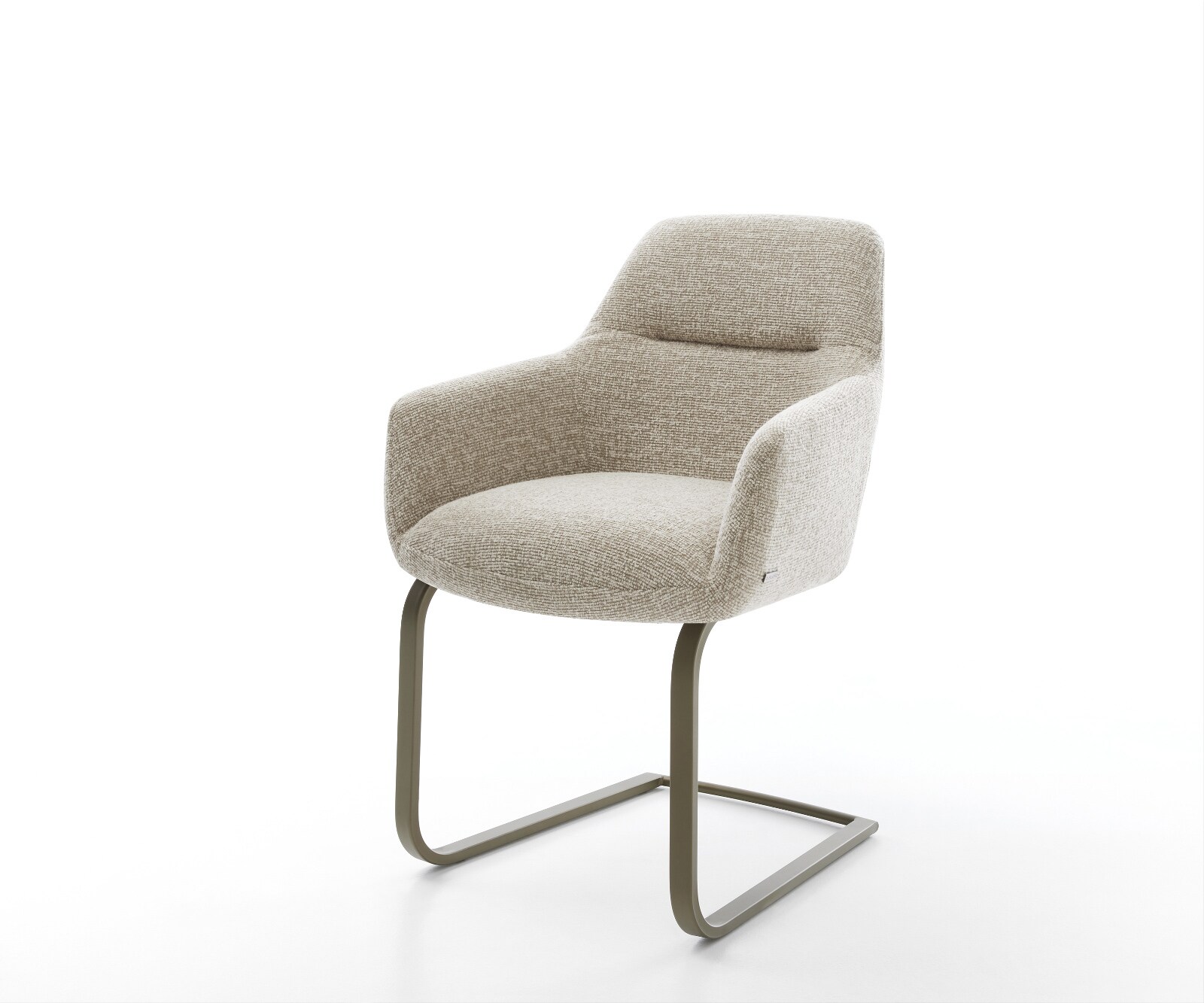 Freischwinger Pejo-Flex Webstoff Soft Beige Freischwinger flach Effektfinis günstig online kaufen