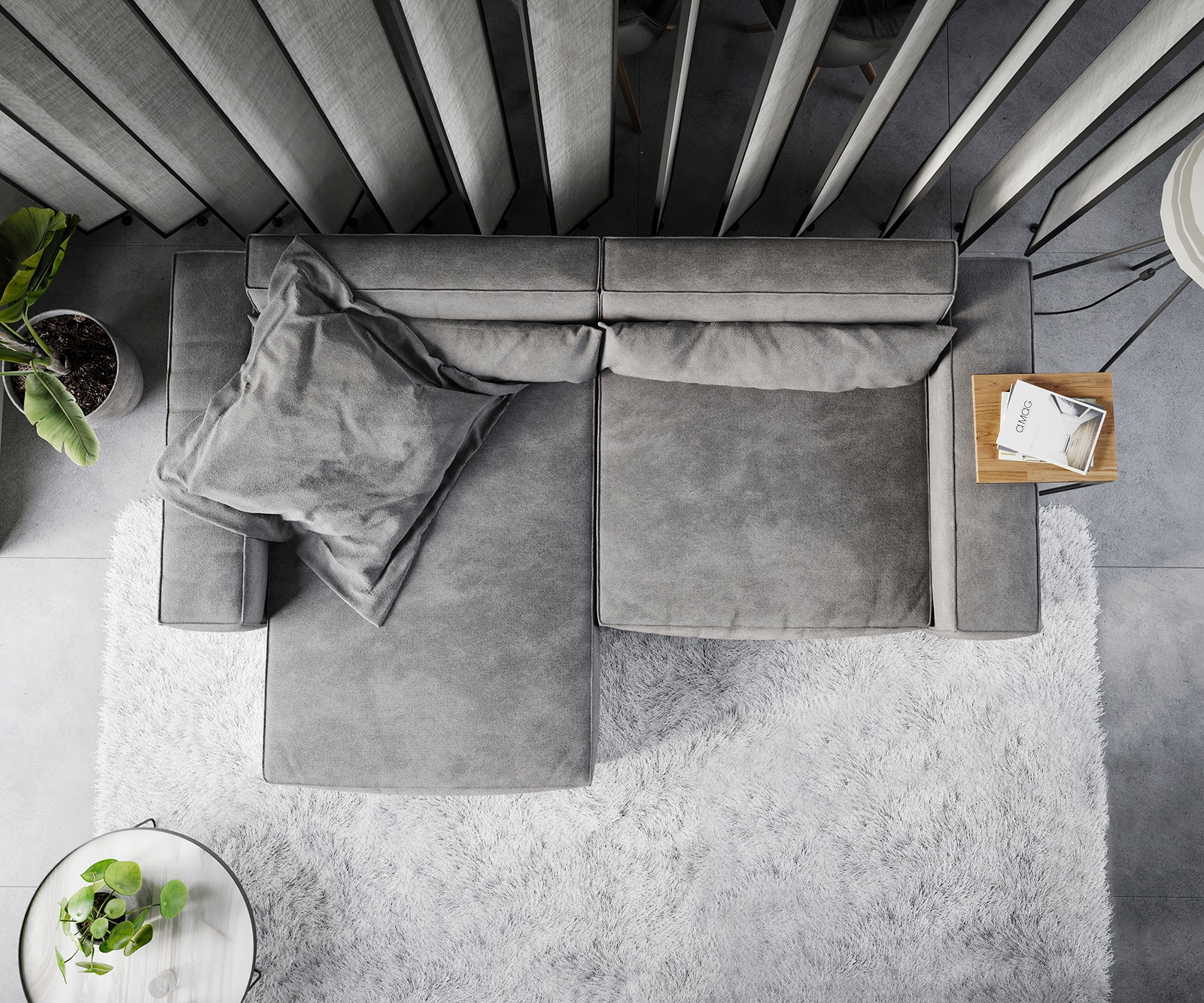 Ecksofa Sirpio XL 270x170 cm Mikrofaser Taupe Recamiere variabel 5 Ecksofa Sirpio XL 270x170 cm Mikrofaser Taupe Recamiere variabel 5