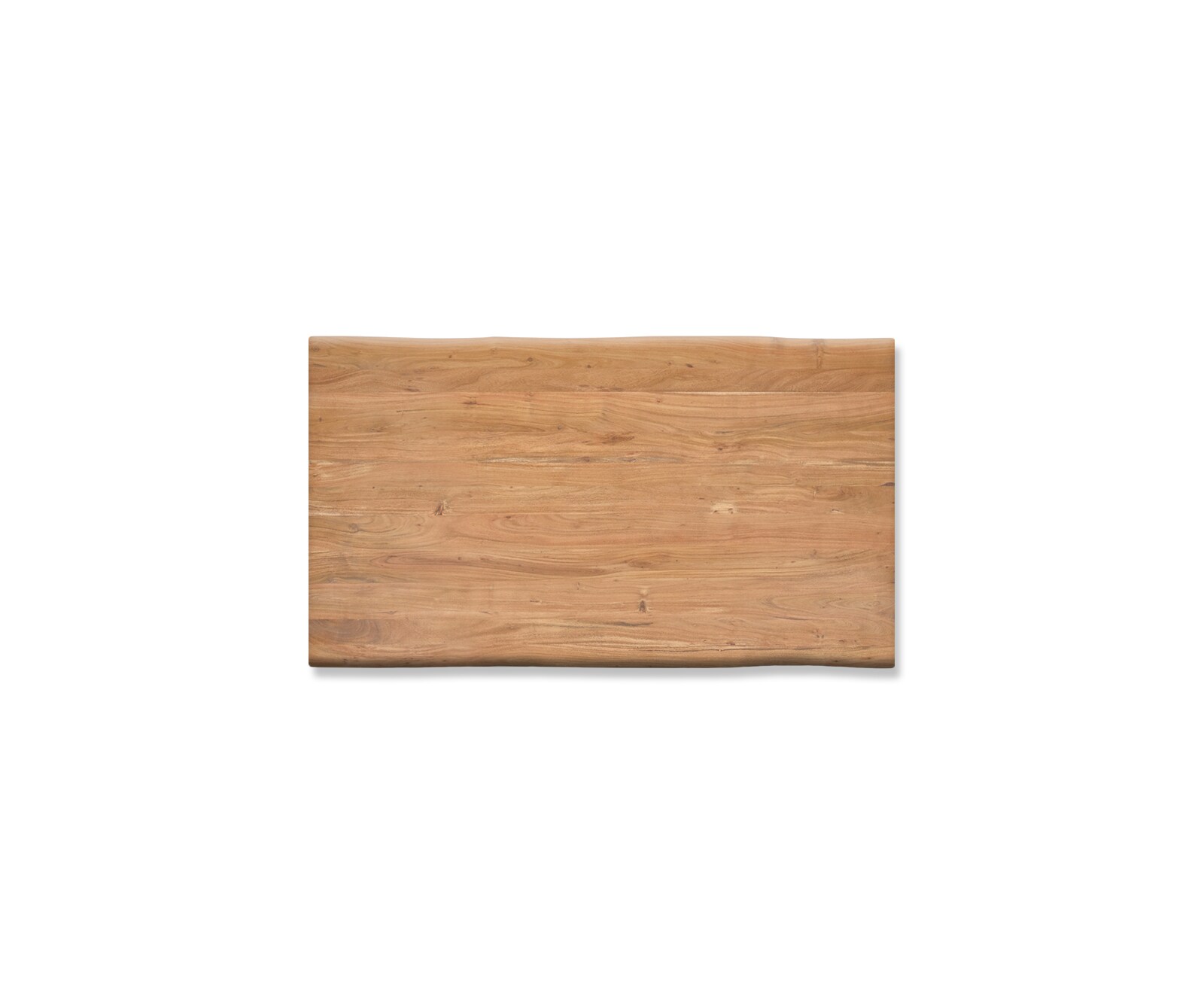 Esstisch Edge 160x90cm XL Akazie Natur Edelstahl schmal Live-Edge 3