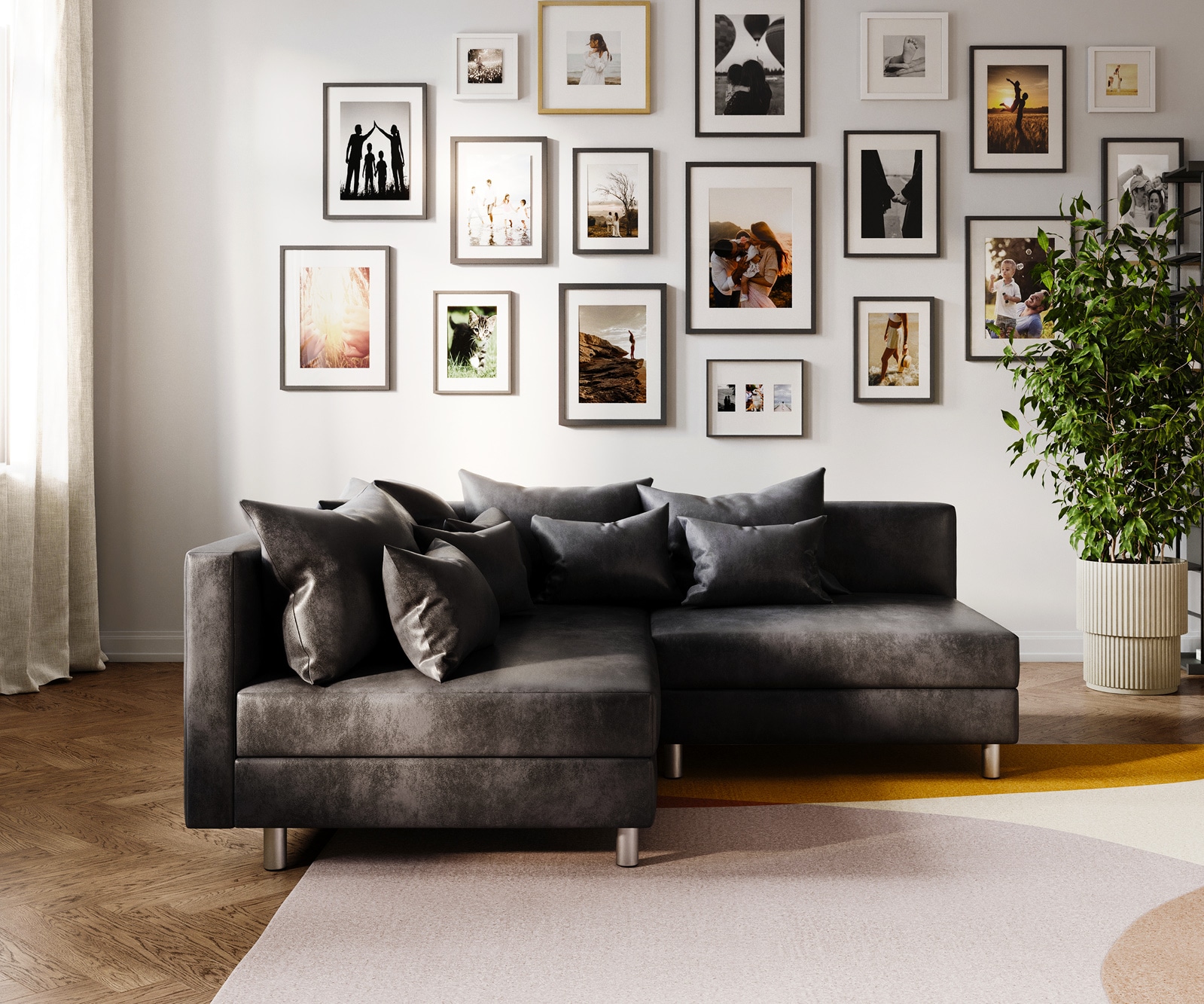 Ecksofa Clovis Anthrazit Antik Optik Ottomane Links Modulsofa 2 Ecksofa Clovis Anthrazit Antik Optik Ottomane Links Modulsofa 2