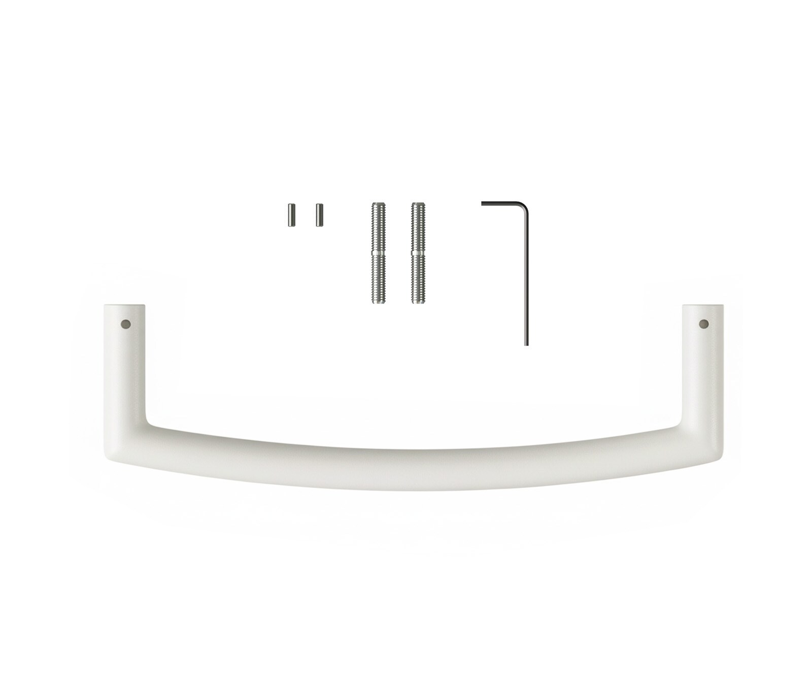 Stuhlgriff Flex-Flach Metall Weiß 2