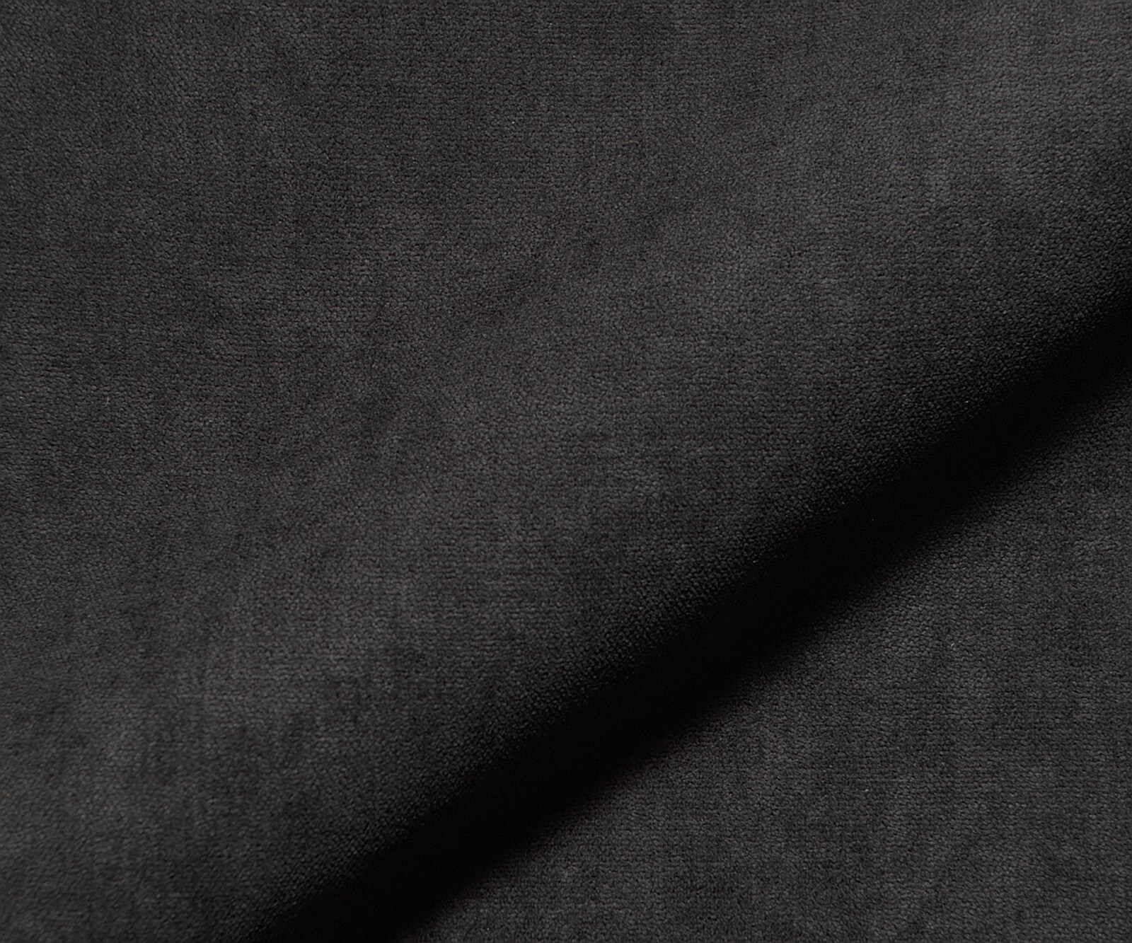 Wohnlandschaft Lanzo 300x210 cm Mikrofaser Schwarz Recamiere variabel mit Hocker 2