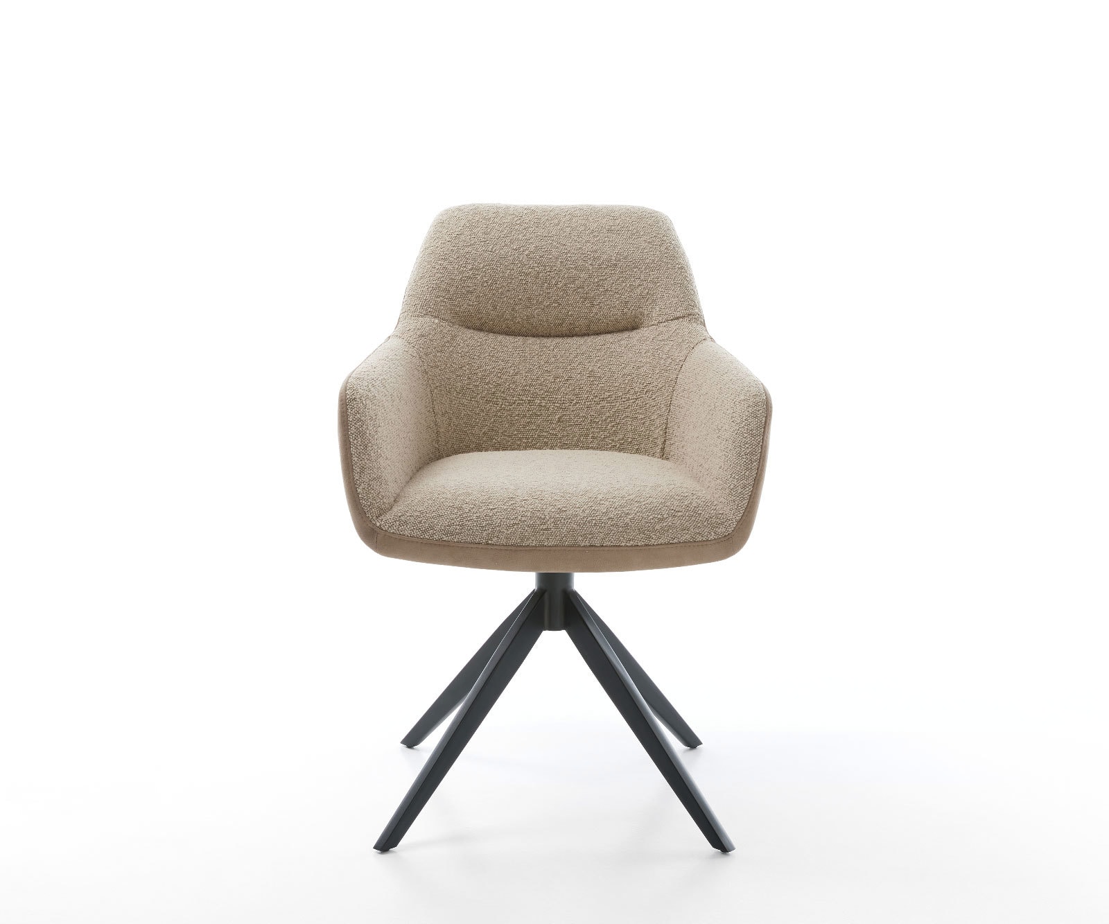 Drehstuhl Pejo-Flex Materialmix Schlamm Kreuzgestell breit Schwarz 360° drehbar Taschenfederkern 1 Drehstuhl Pejo-Flex Materialmix Schlamm Kreuzgestell breit Schwarz 360° drehbar Taschenfederkern 1
